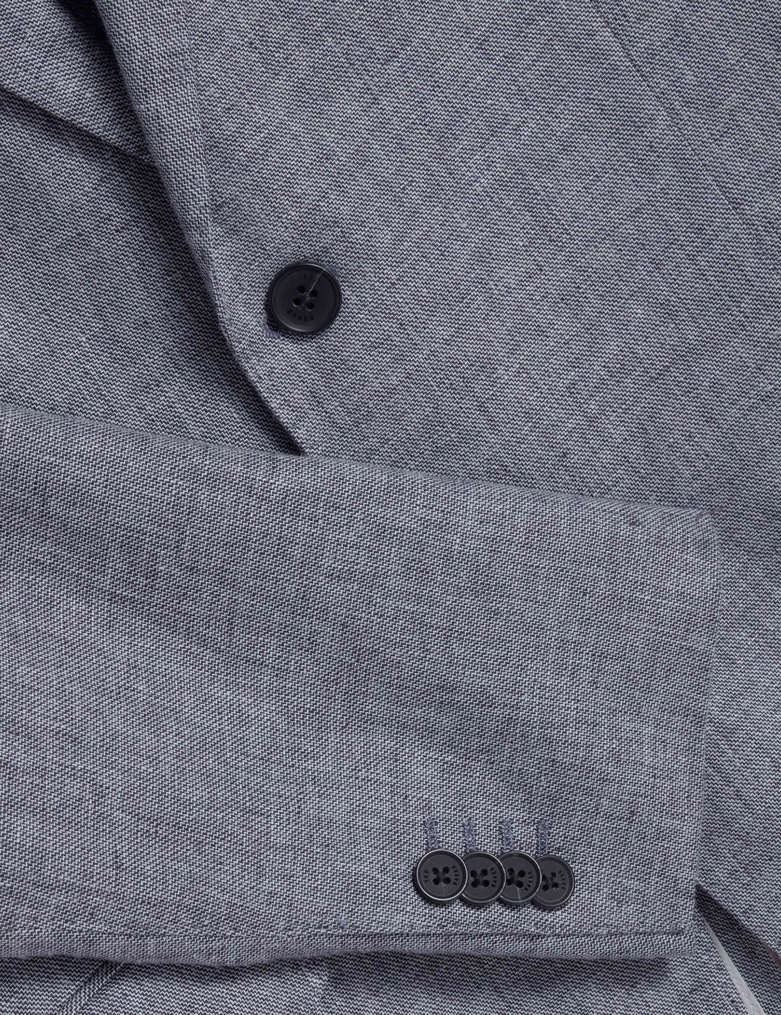 Regular Fit Linen & Cotton Blend Blazer 6 of 6
