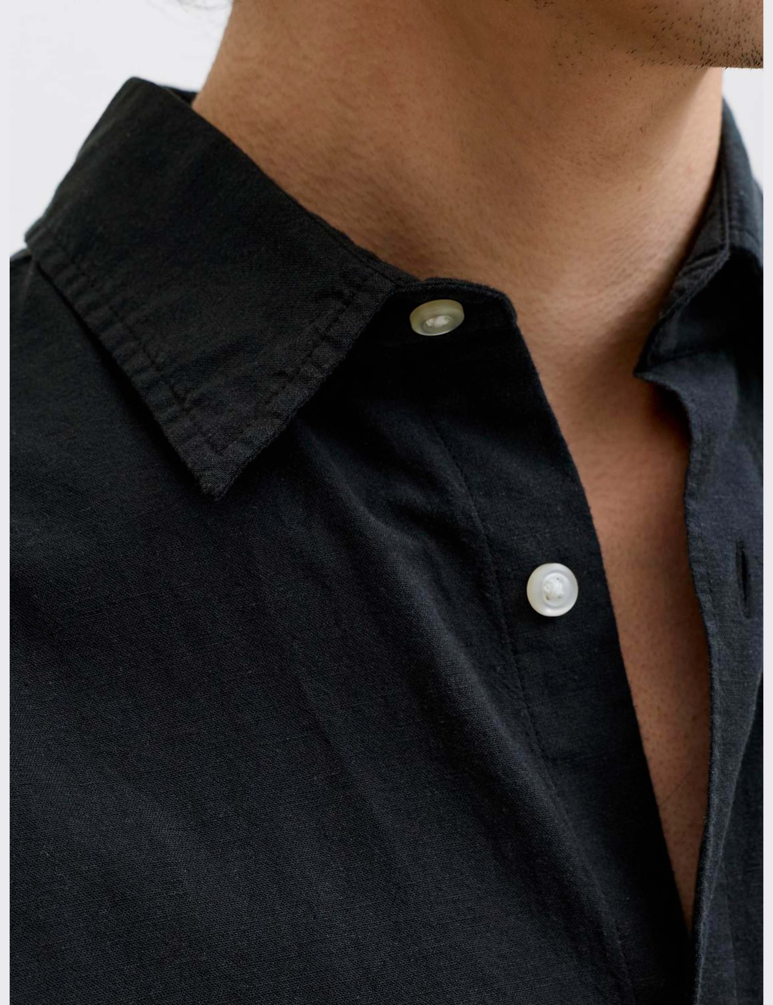 Regular Fit Cotton Rich Short Sleeve Shirt 4 of 7