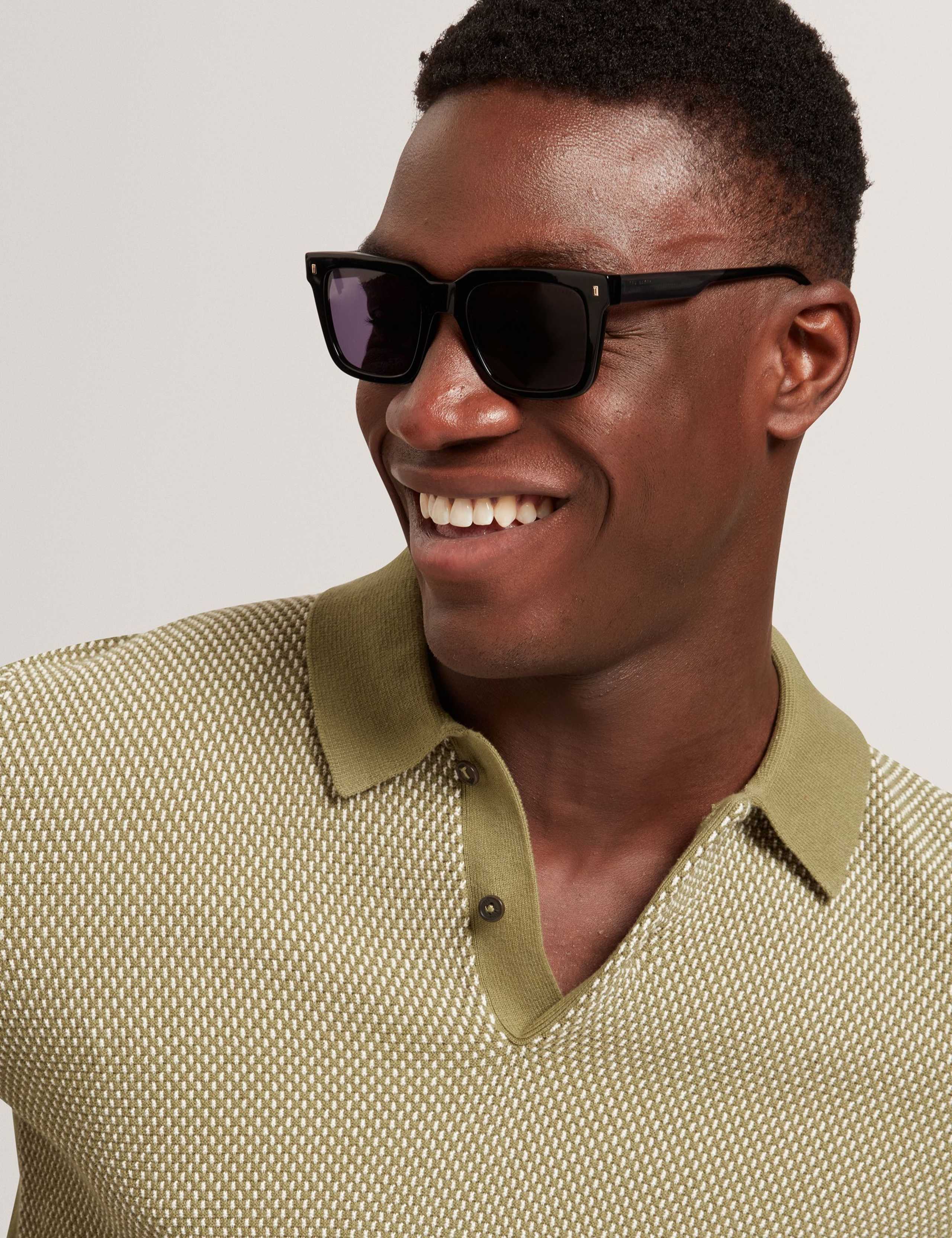 Pure Cotton Textured Polo Shirt 8 of 8