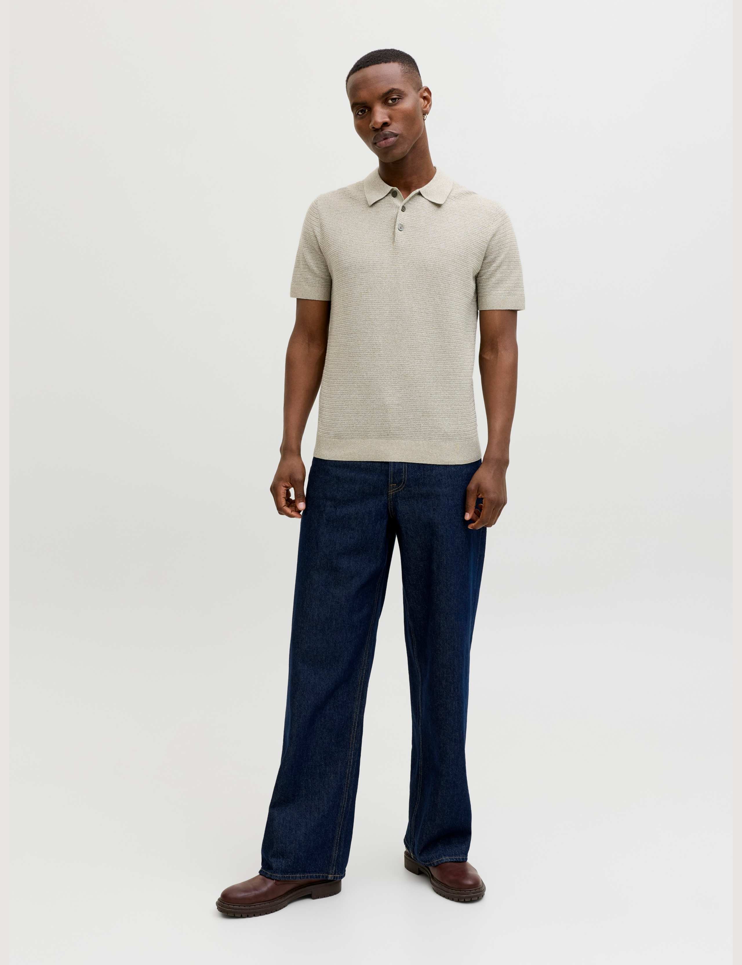 Pure Cotton Knitted Polo Shirt 2 of 6