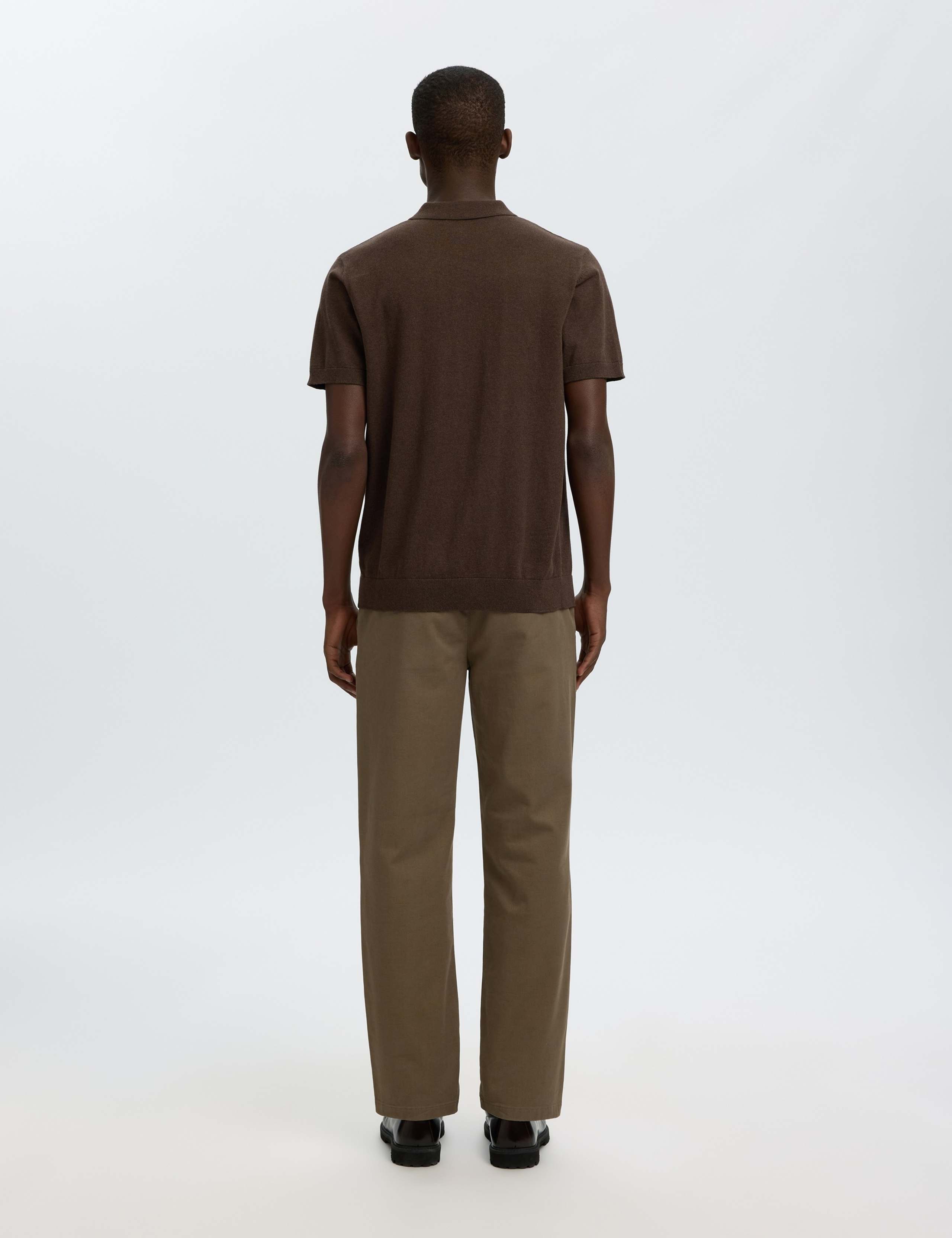 Pure Cotton Knitted Polo Shirt 6 of 6