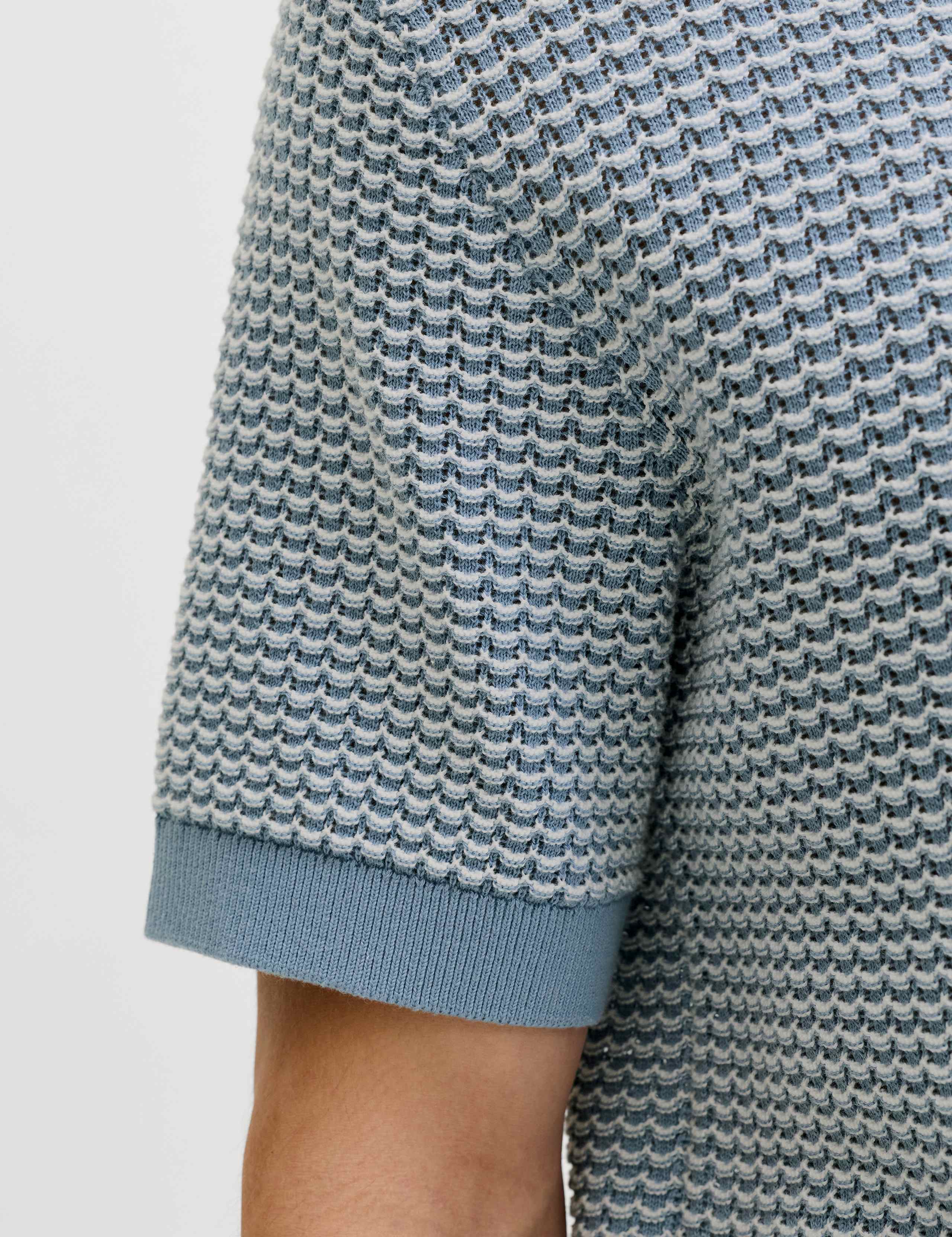 Pure Cotton Textured Knitted Polo Shirt 6 of 7