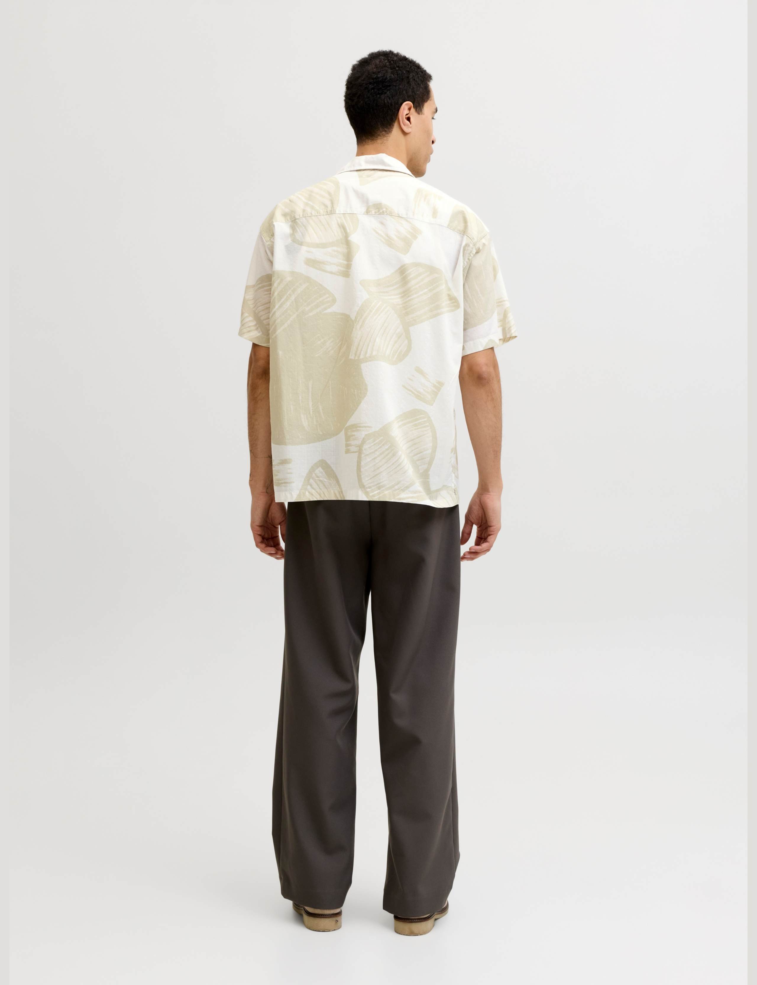 Cotton Rich Abstract Print Shirt 3 of 6