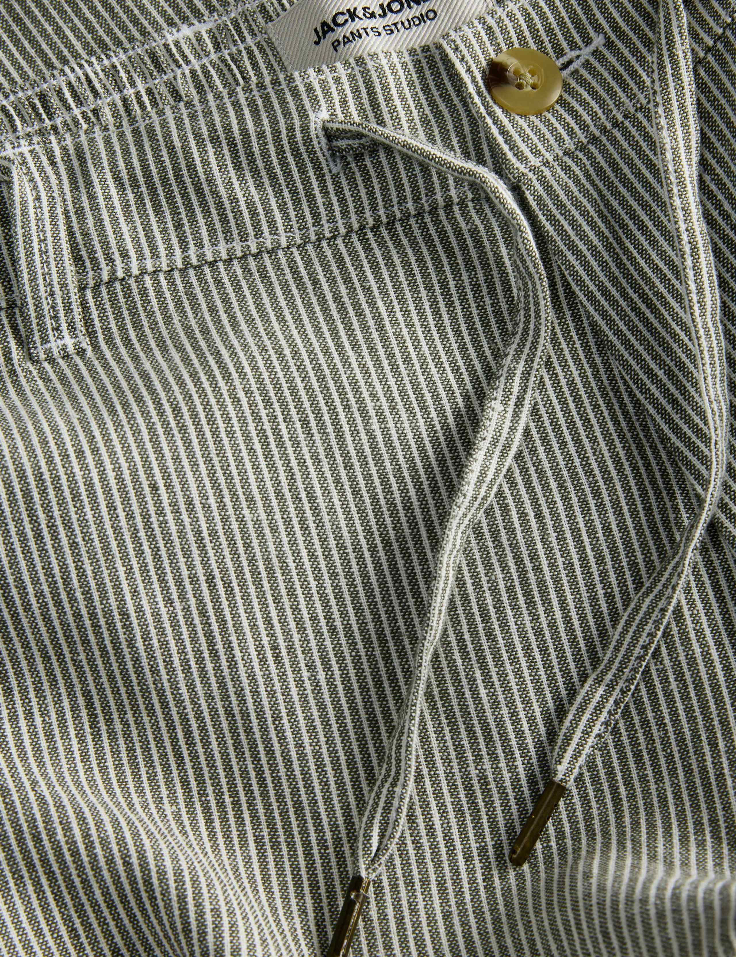 Linen Rich Drawstring Chinos 3 of 4