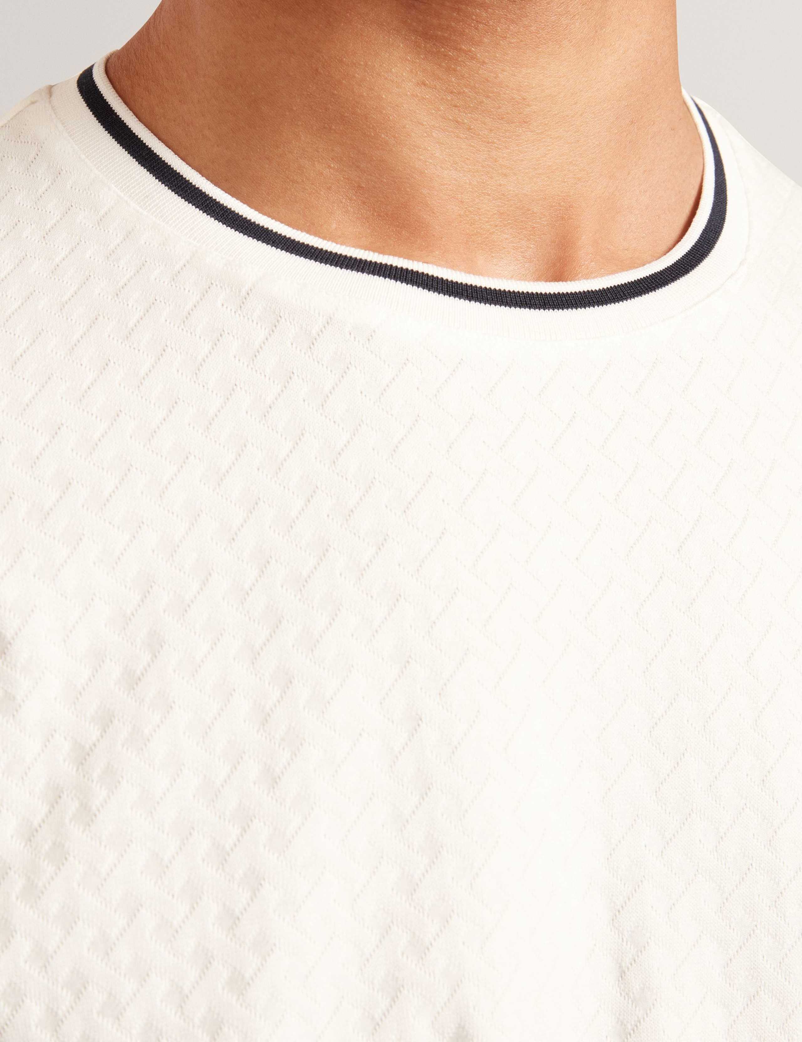 Cotton Rich Crew Neck T-Shirt 6 of 8
