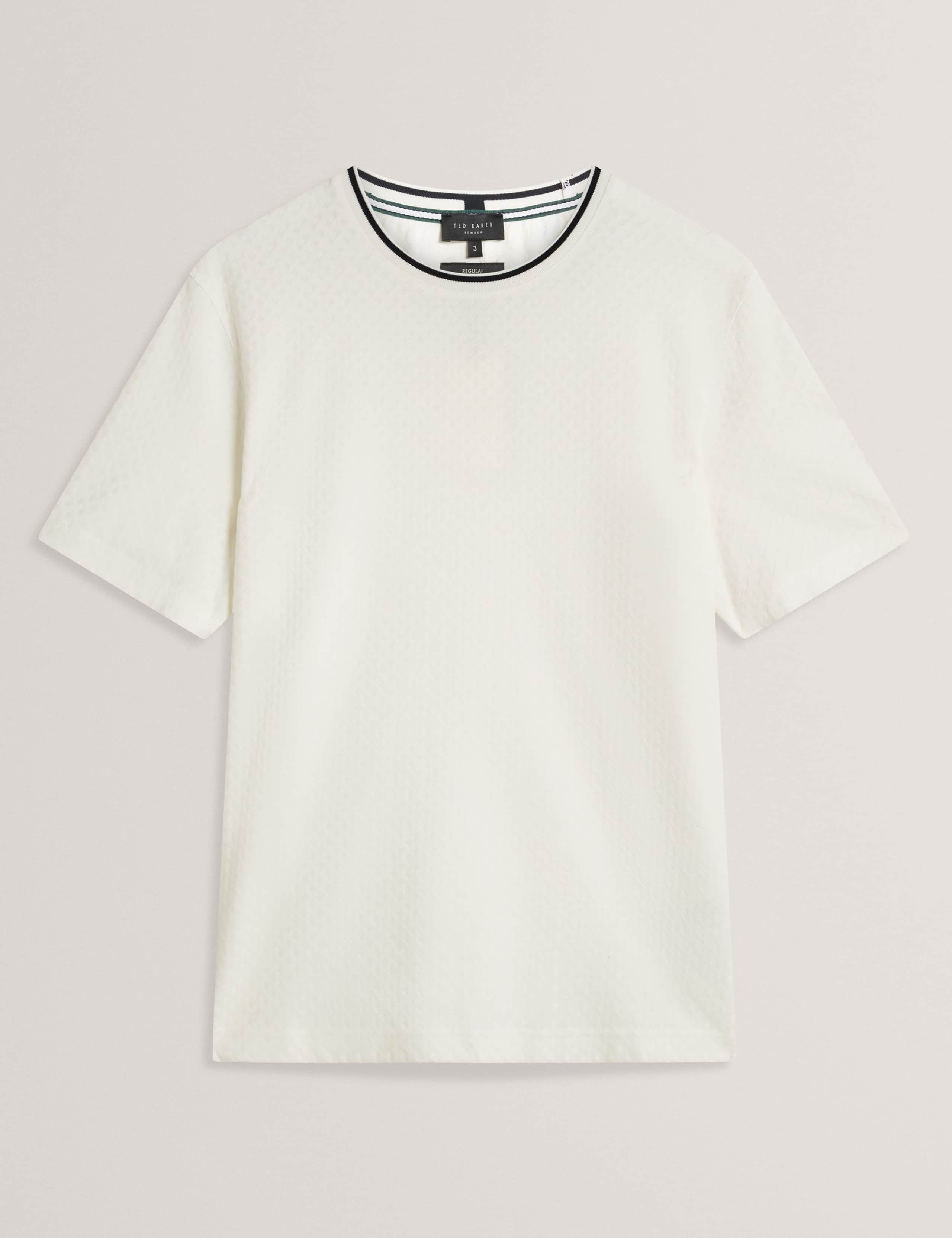 Cotton Rich Crew Neck T-Shirt 2 of 8