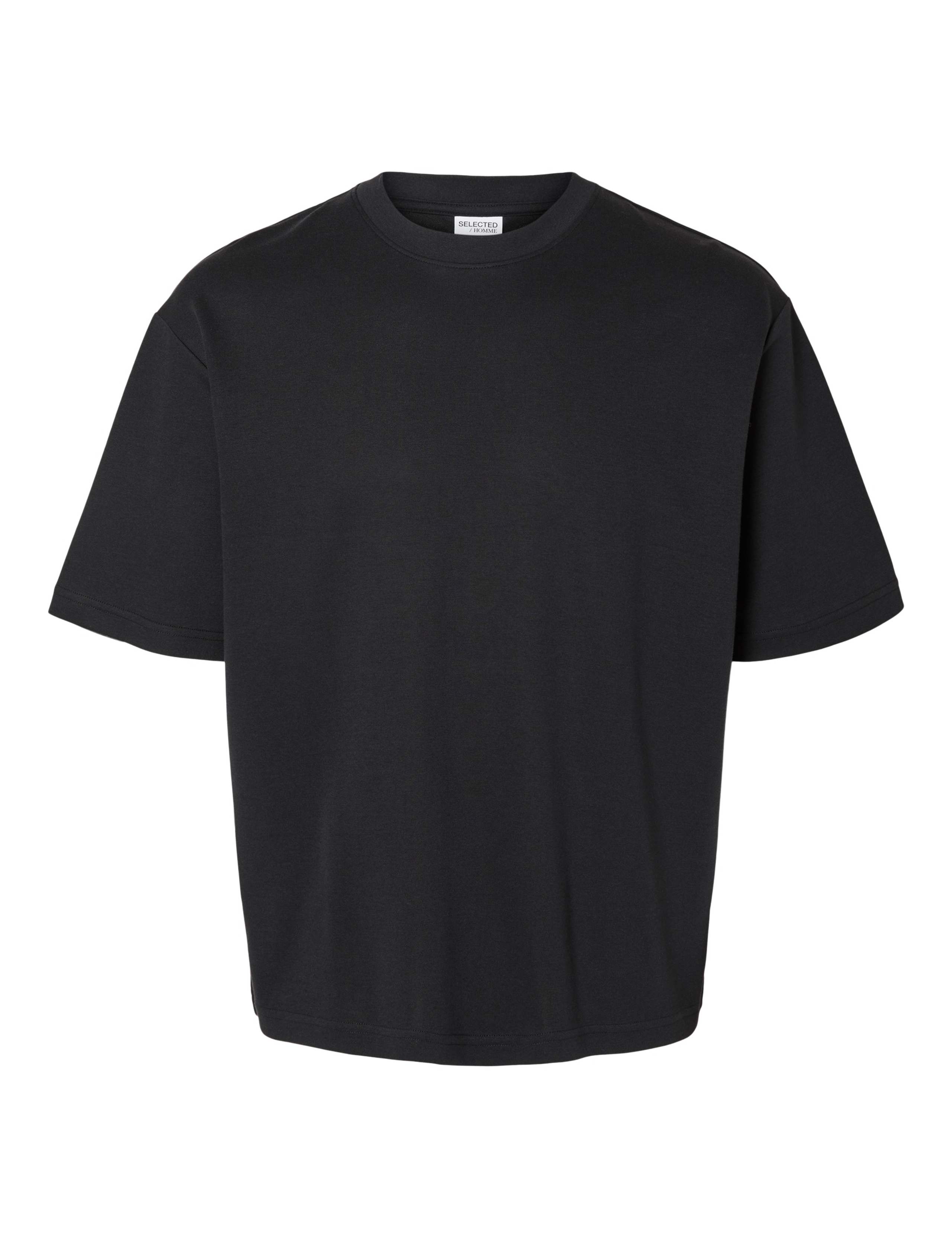 Cotton Blend Crew Neck T-Shirt 4 of 5