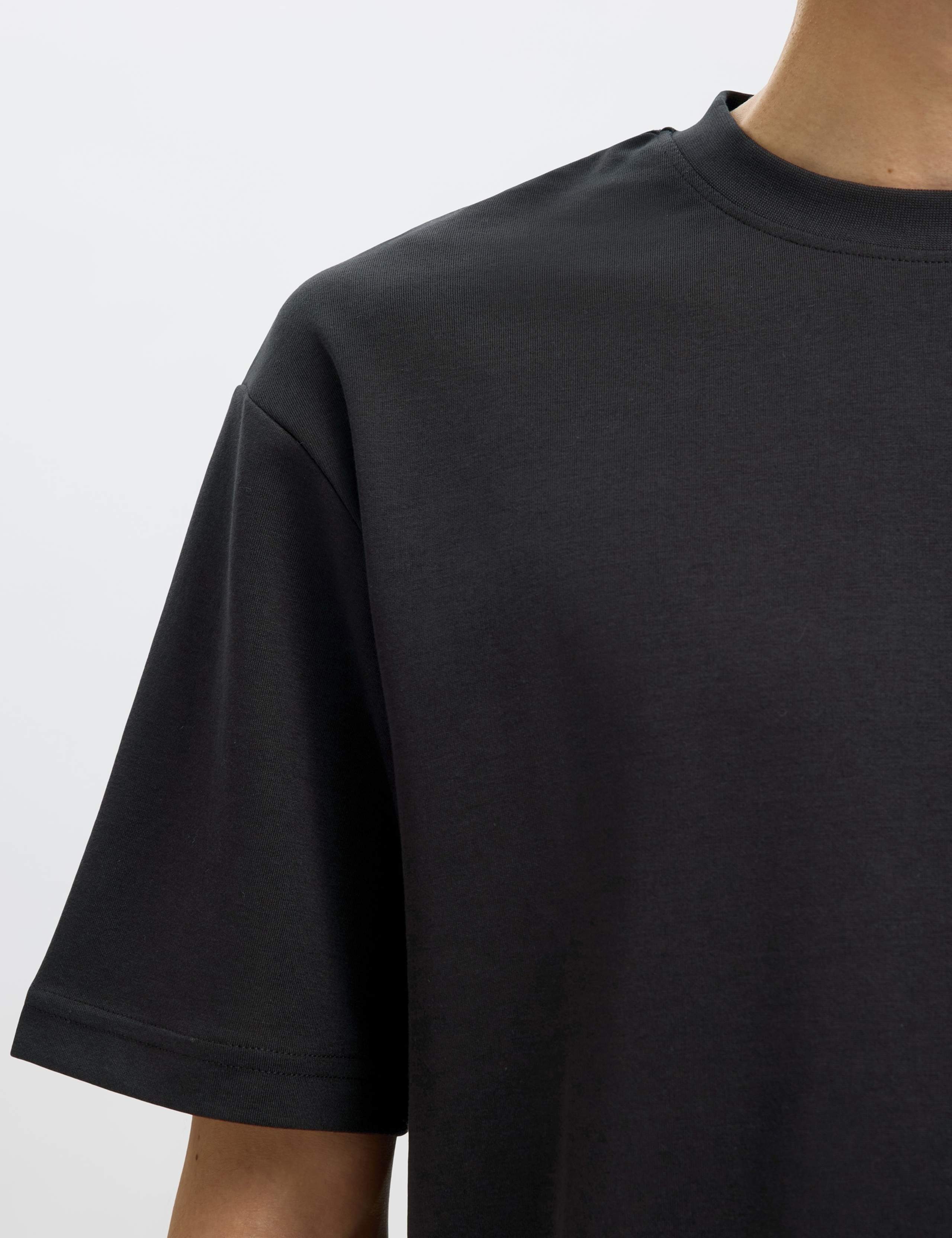 Cotton Blend Crew Neck T-Shirt 5 of 5