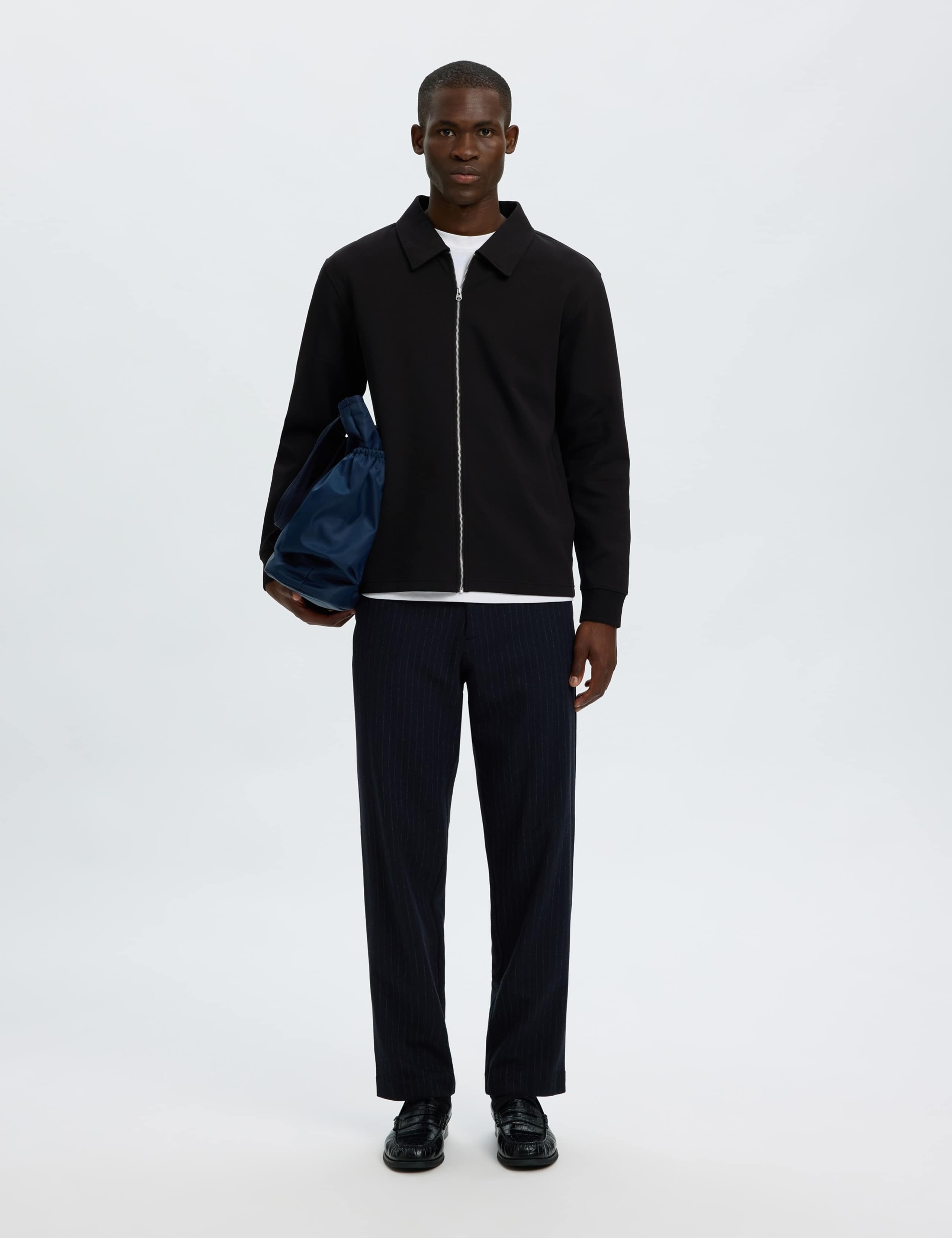 Cotton Rich Zip Up Jacket 1 of 6