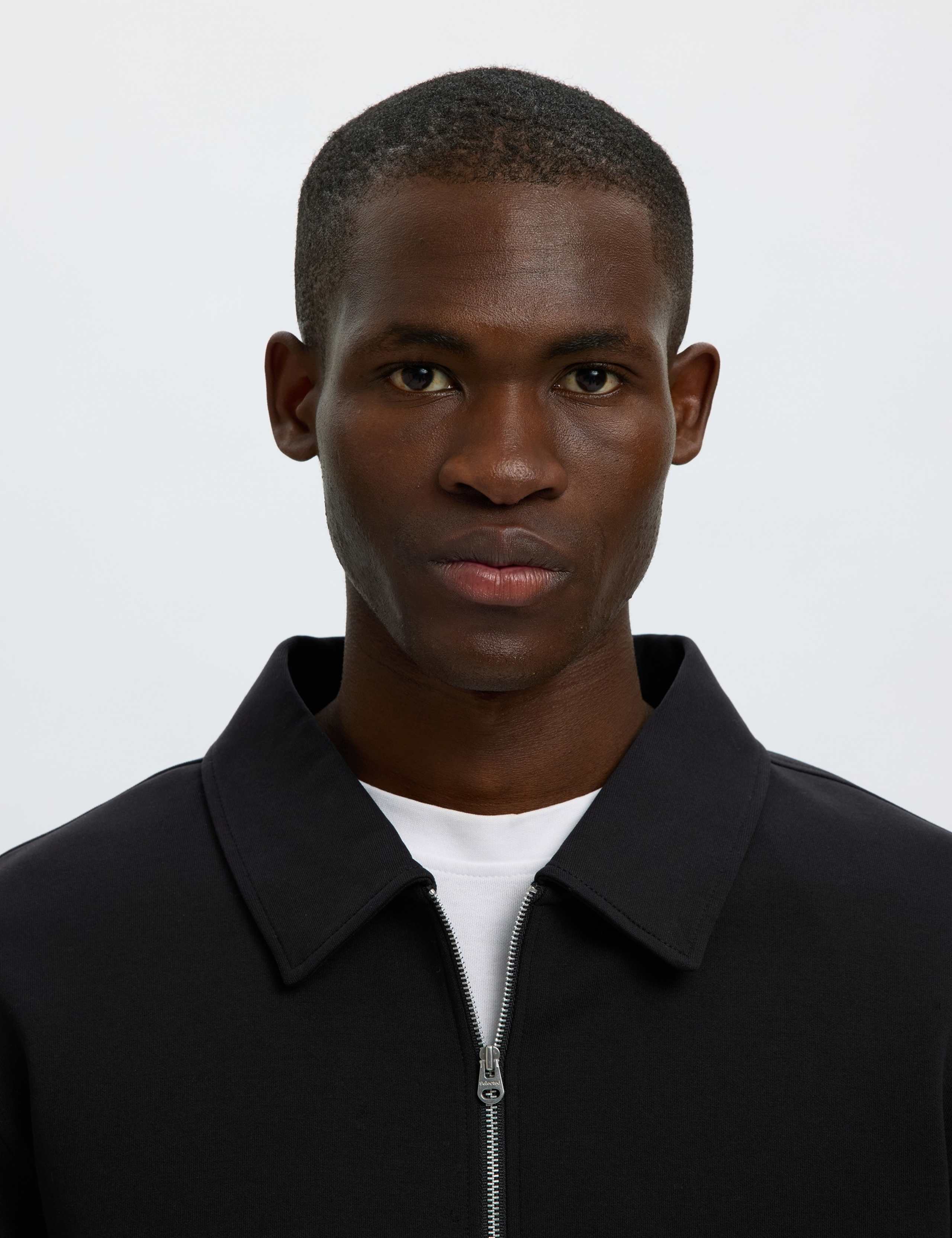 Cotton Rich Zip Up Jacket 3 of 6