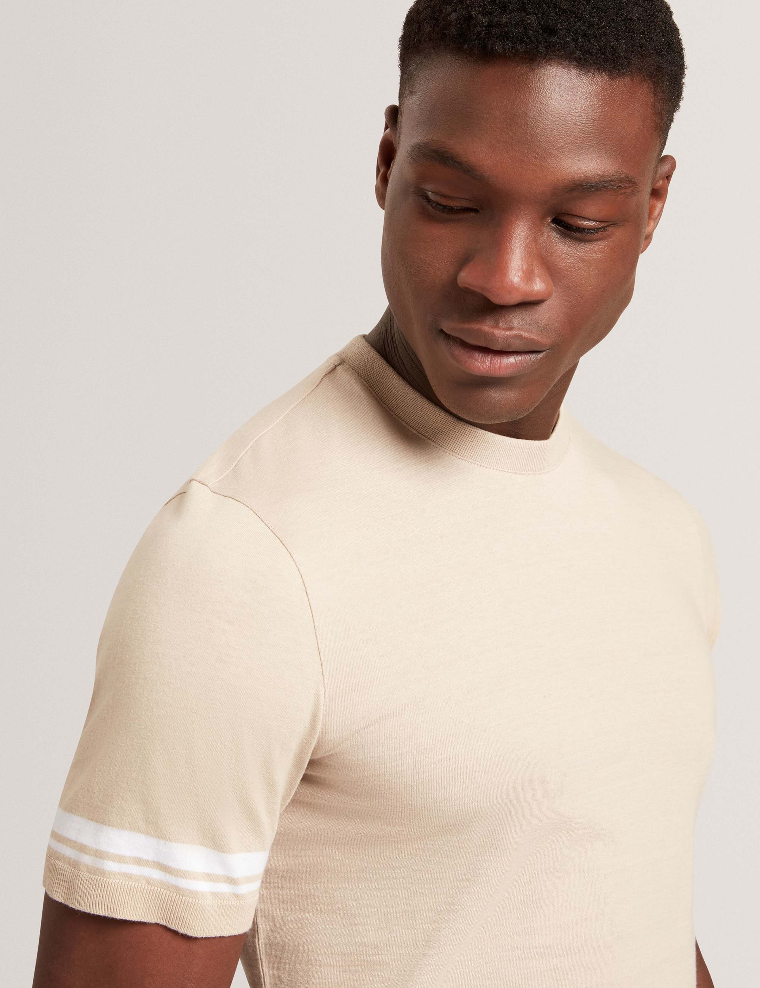 Pure Cotton Striped T-Shirt 3 of 7