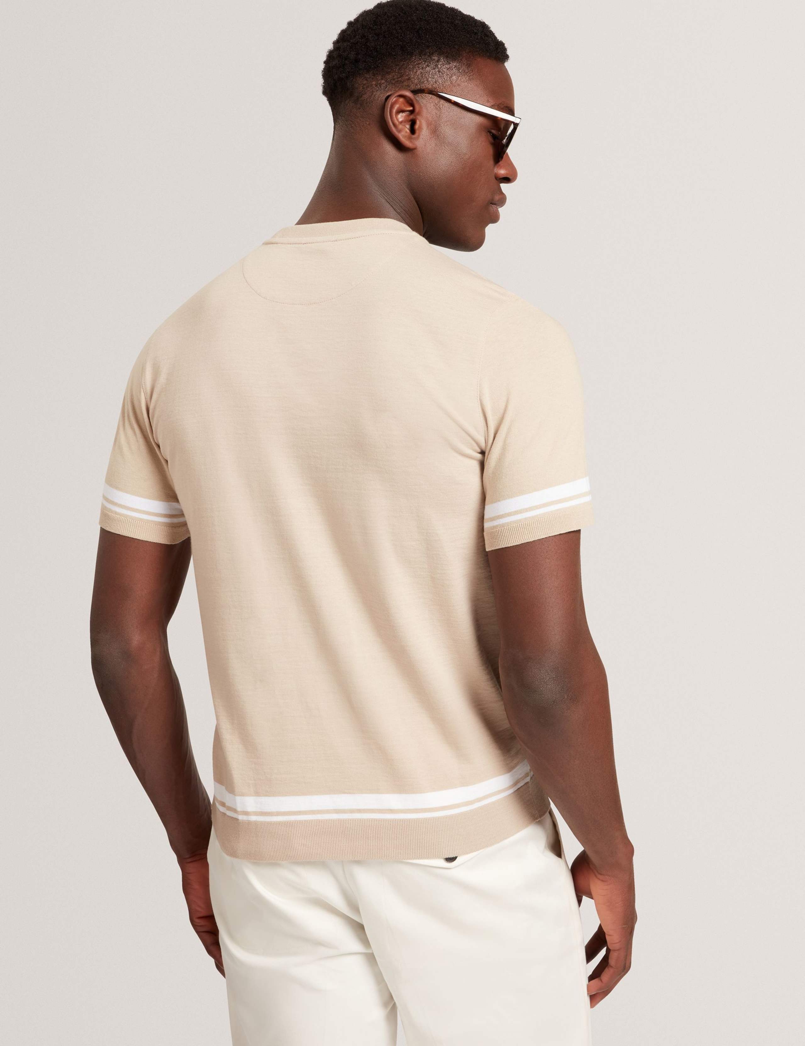 Pure Cotton Striped T-Shirt 4 of 7