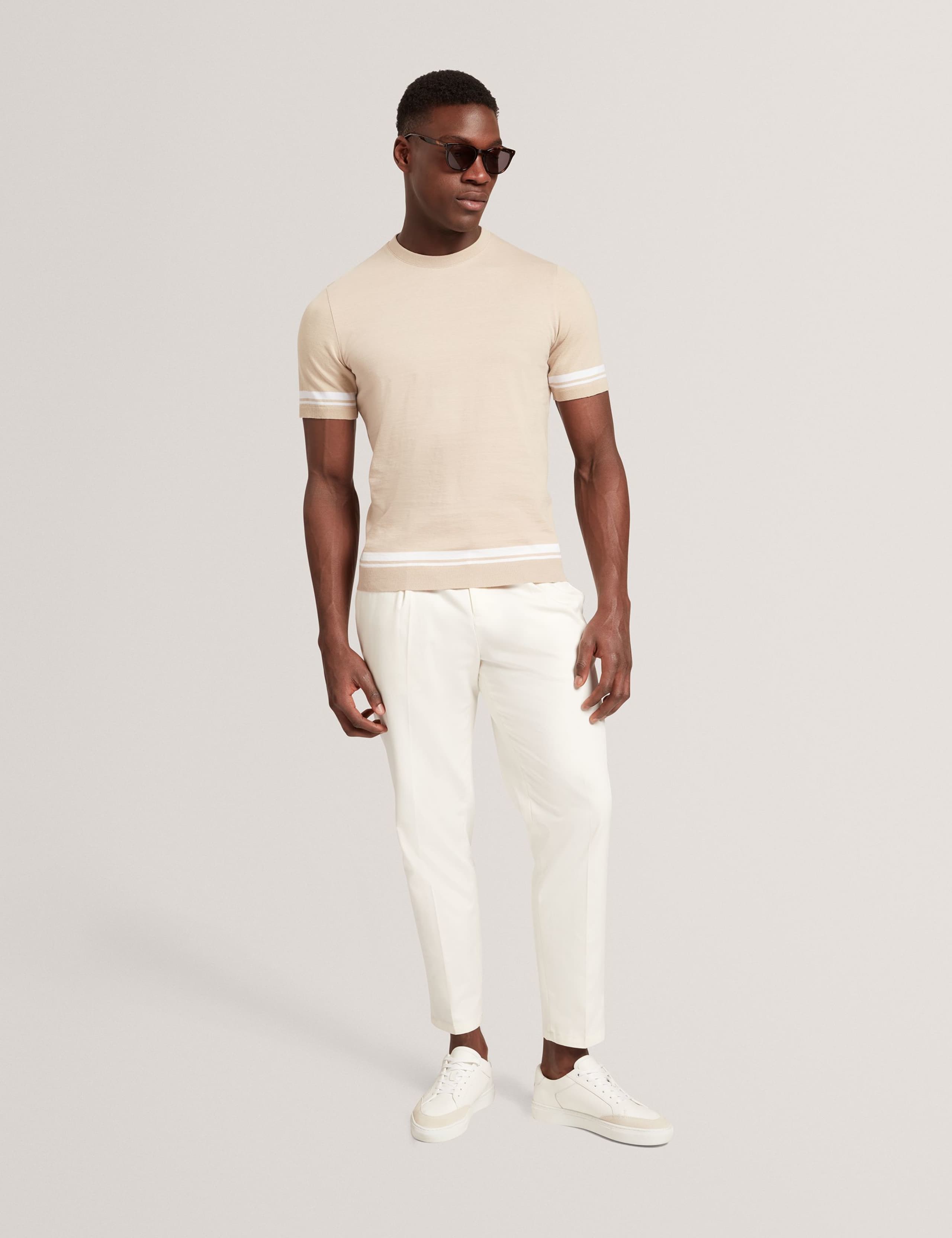 Pure Cotton Striped T-Shirt 5 of 7
