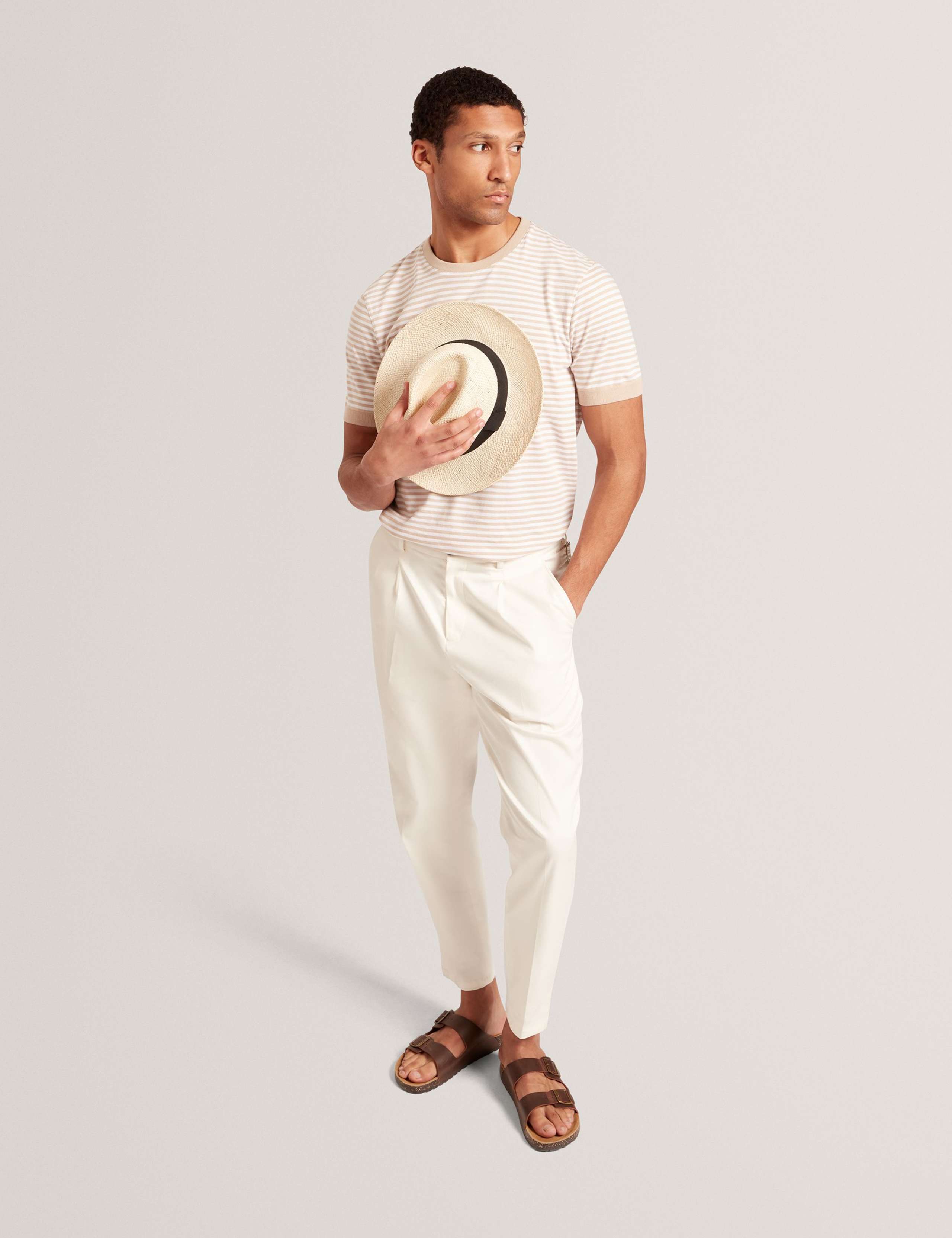 Pure Cotton Striped T-Shirt 6 of 8