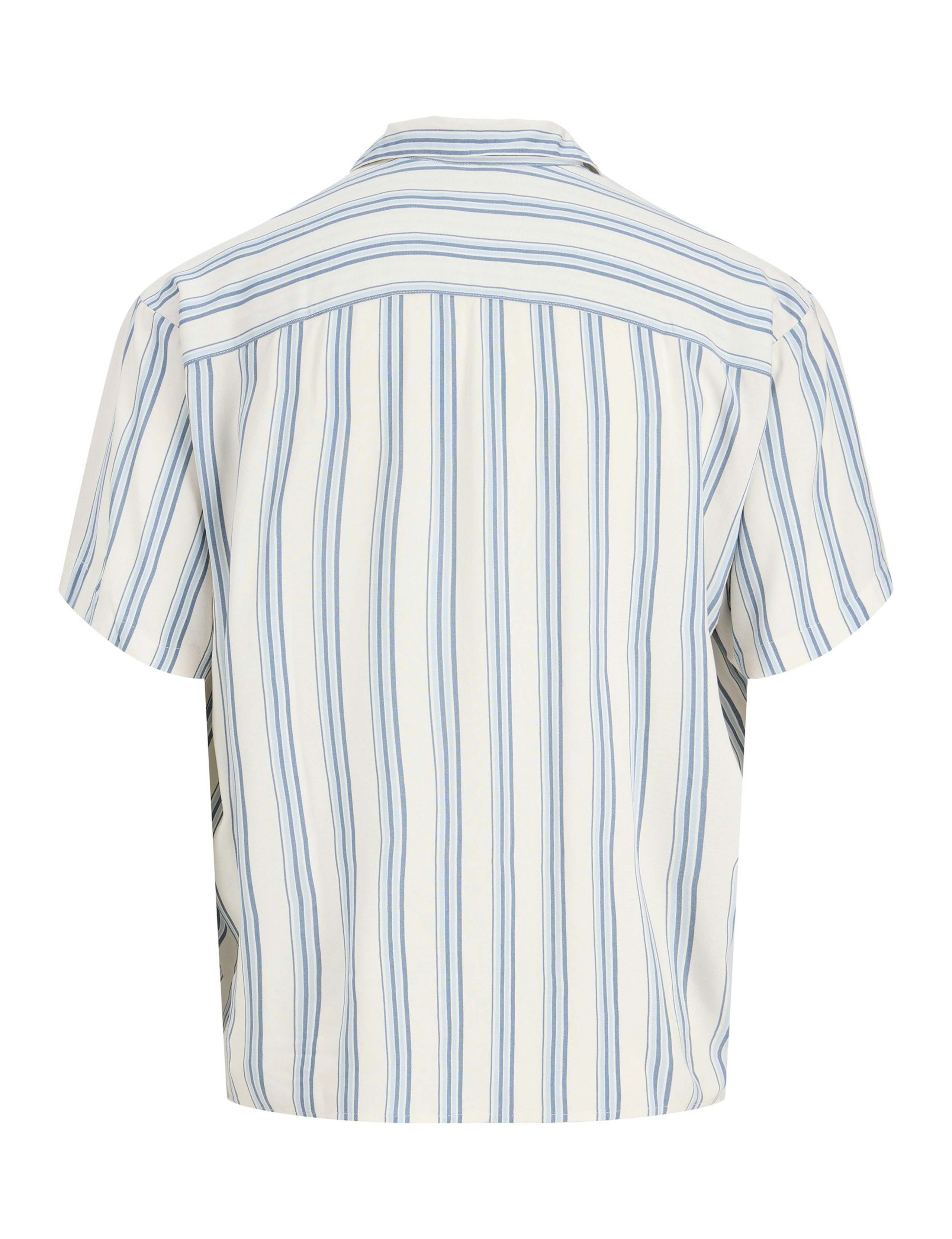 Relaxed Fit Striped Short Sleeve Shirt 4 of 4