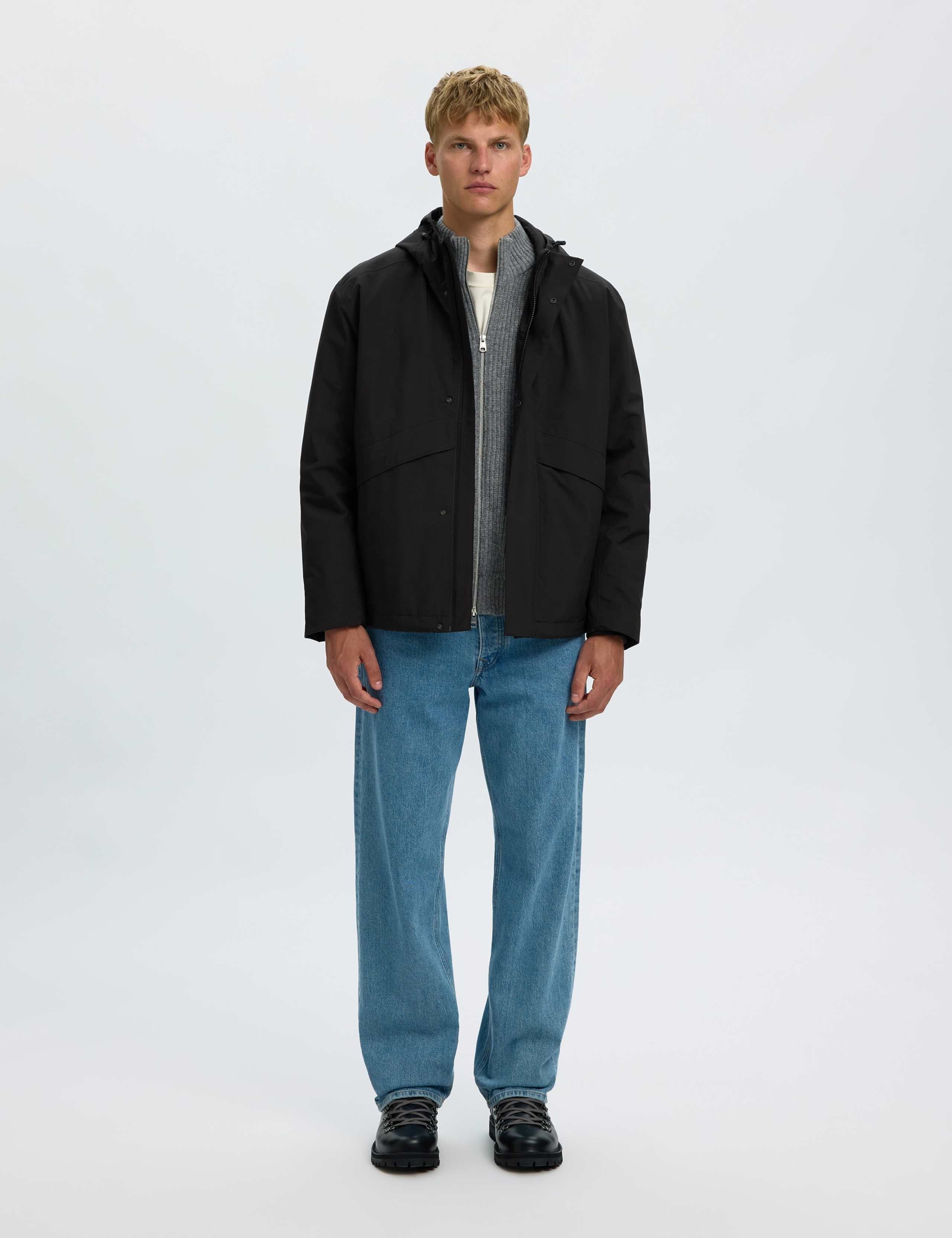 Hooded Technical Jacket 2 of 6
