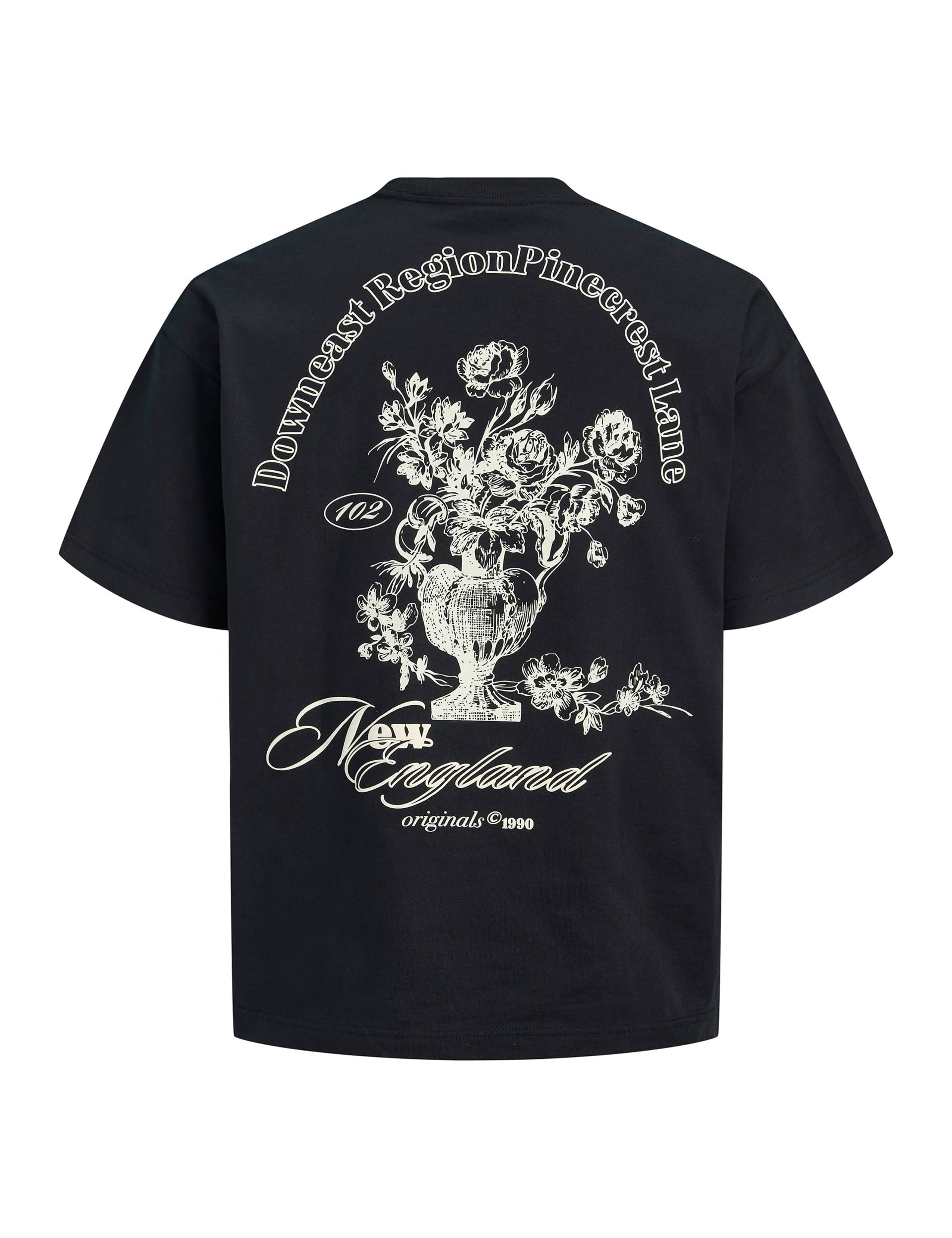 Pure Cotton Flower Graphic T-Shirt 5 of 8