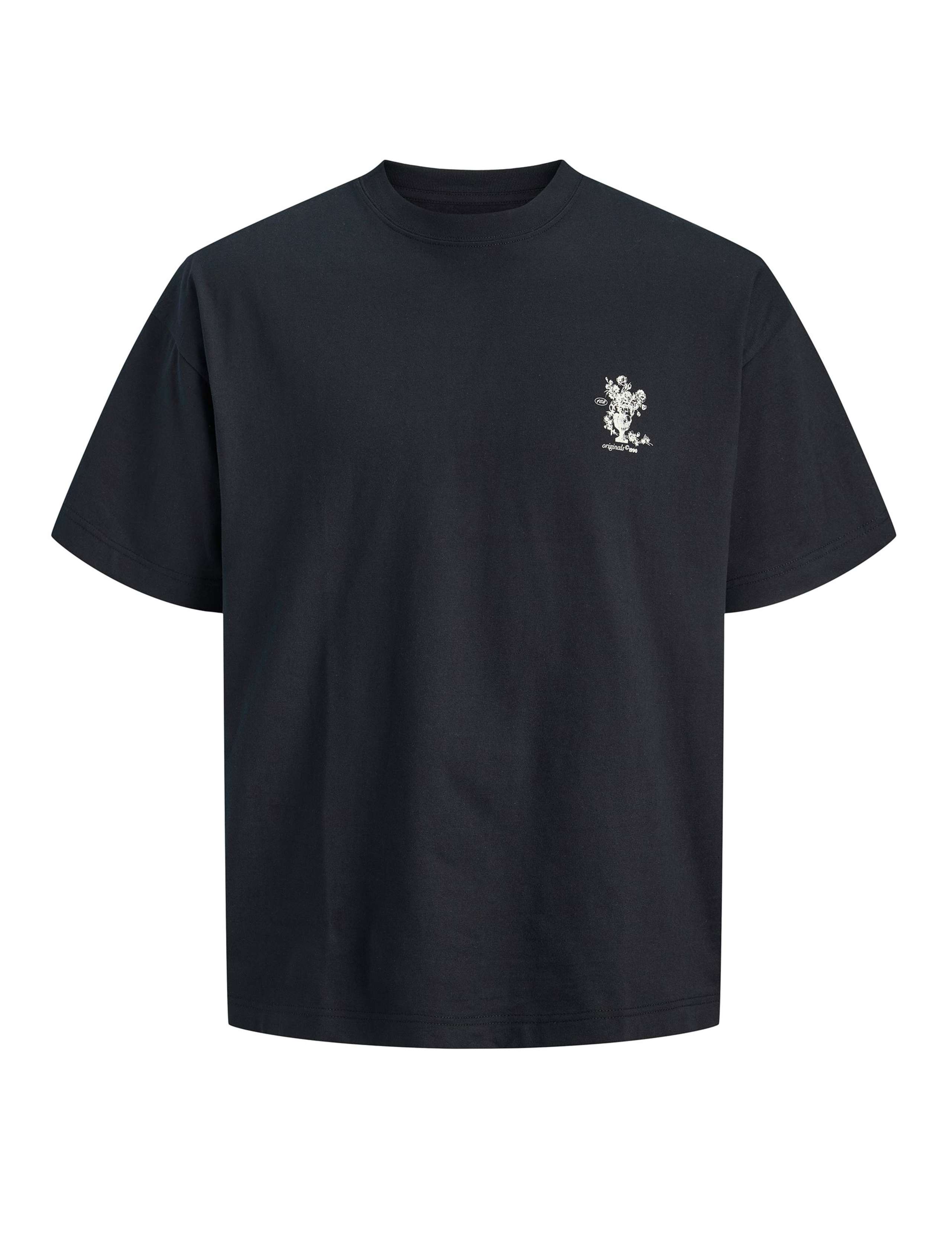 Pure Cotton Flower Graphic T-Shirt 2 of 8