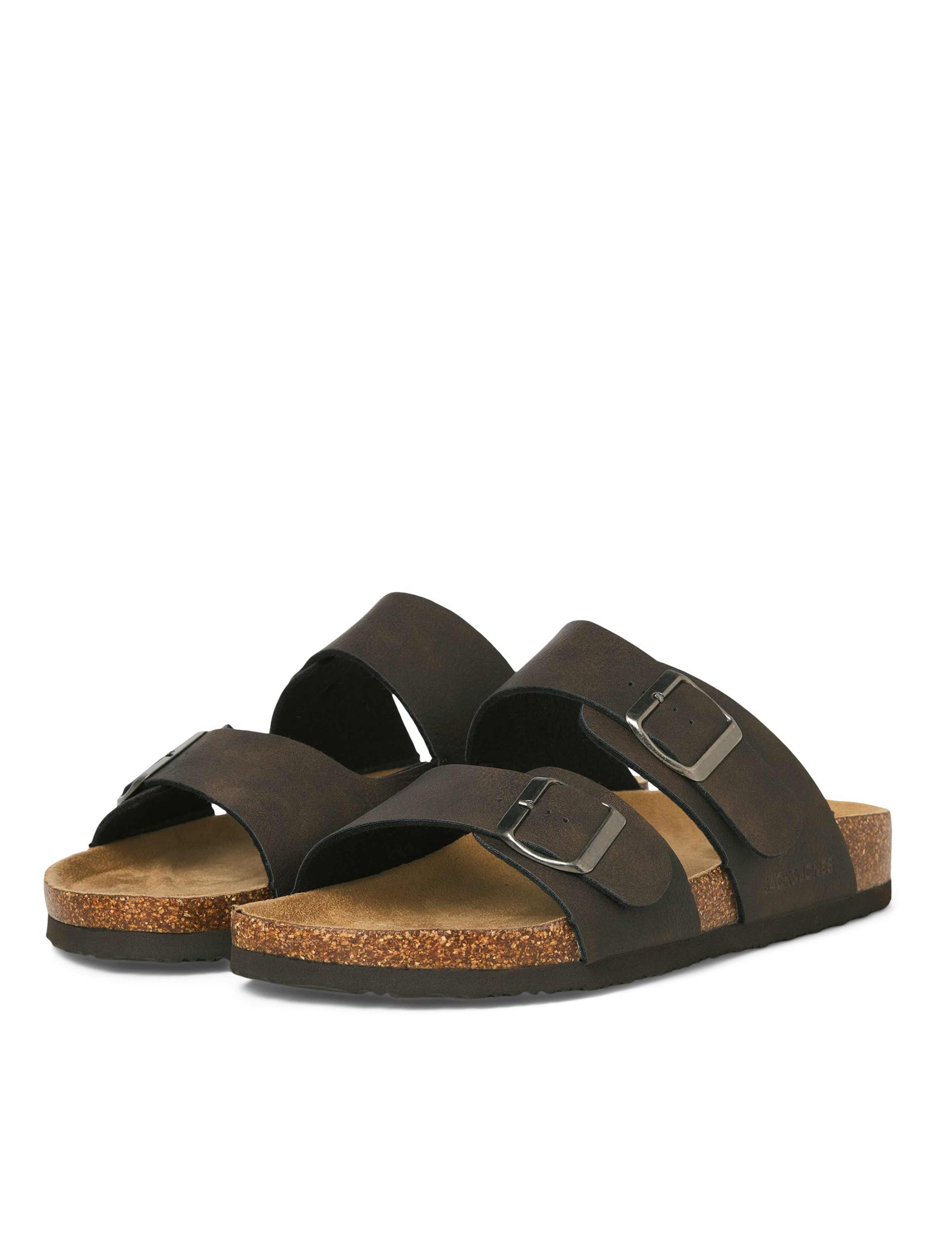 Faux Suede Two Strap Sandals 2 of 5