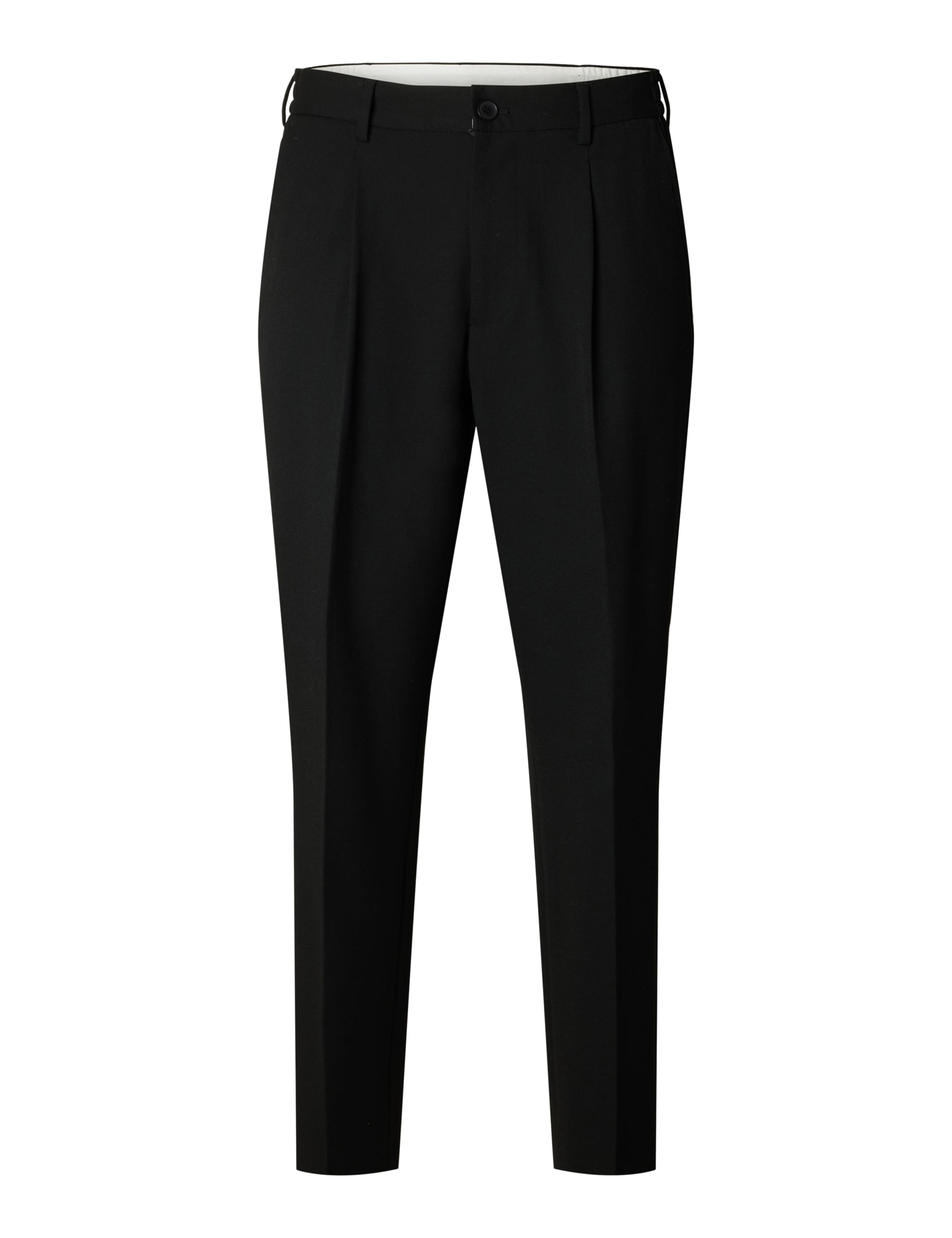Regular Fit Tapered Pleated Trousers 2 of 2