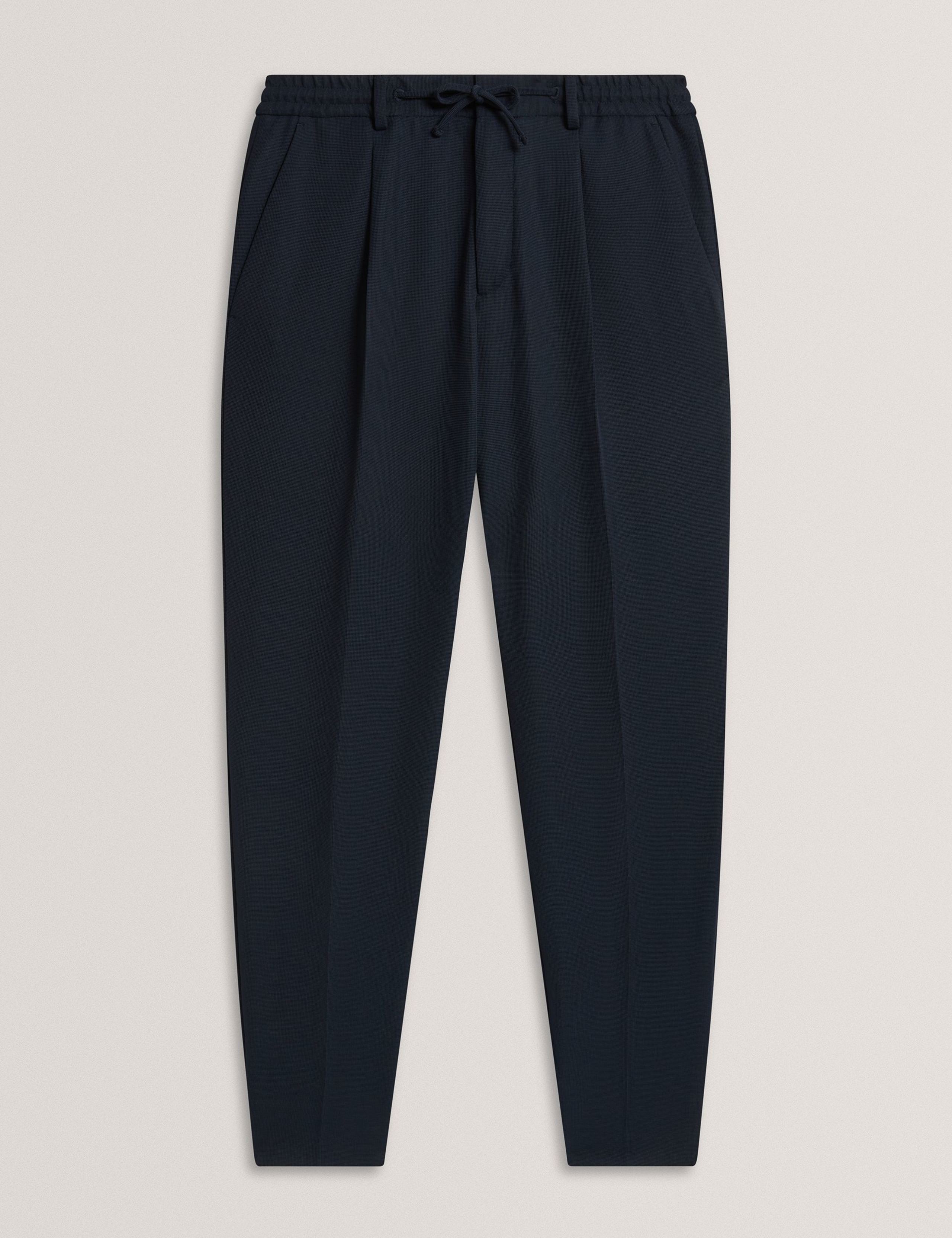 Tapered Fit Waffle Knit Trousers 2 of 8