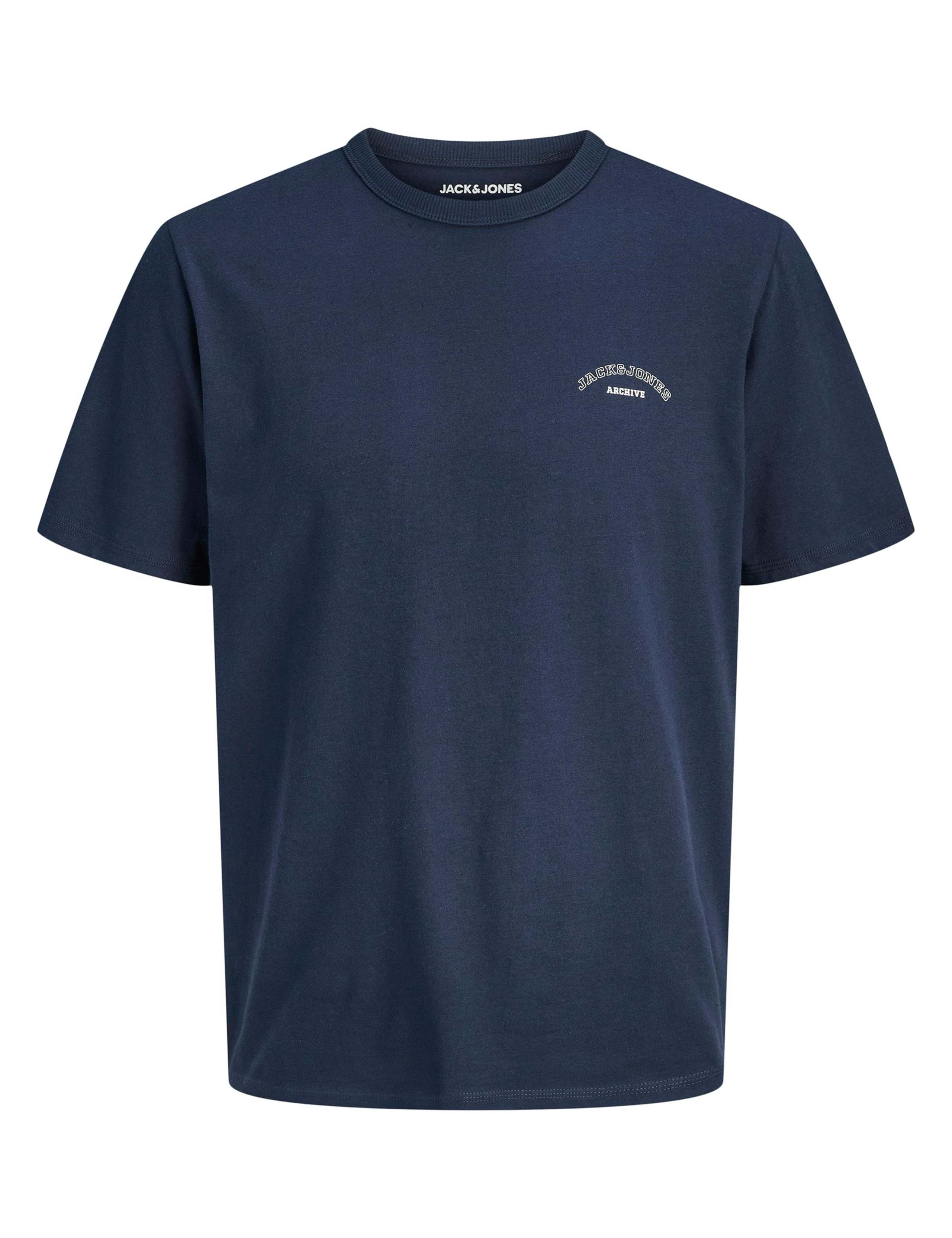 3 Pack Pure Cotton Logo T-Shirts 4 of 4