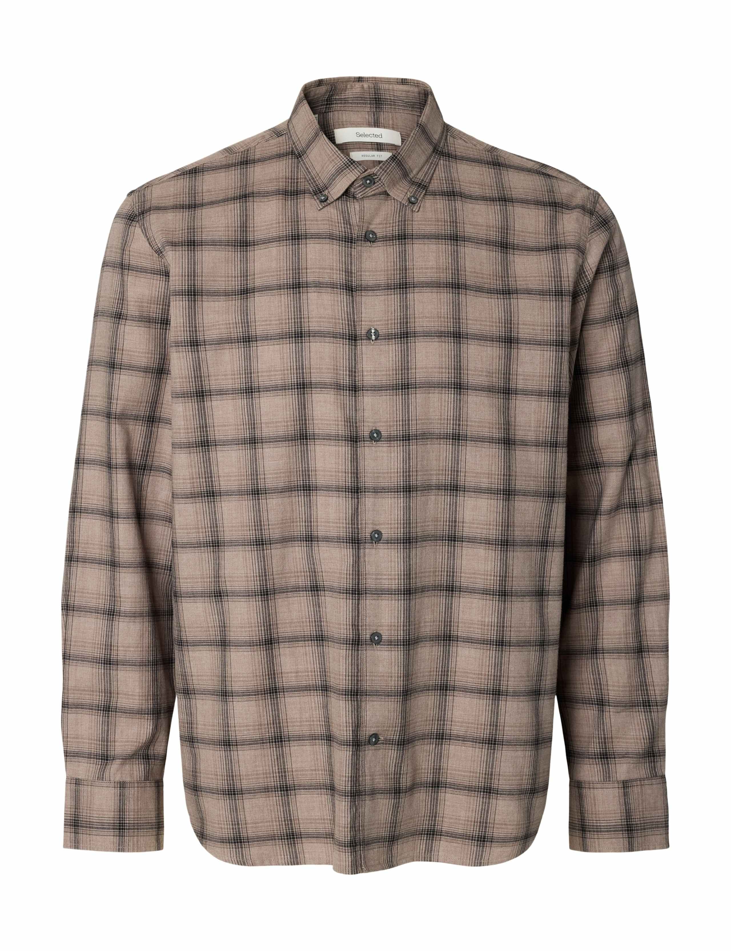 Brushed Cotton Checked Shirt 4 of 5