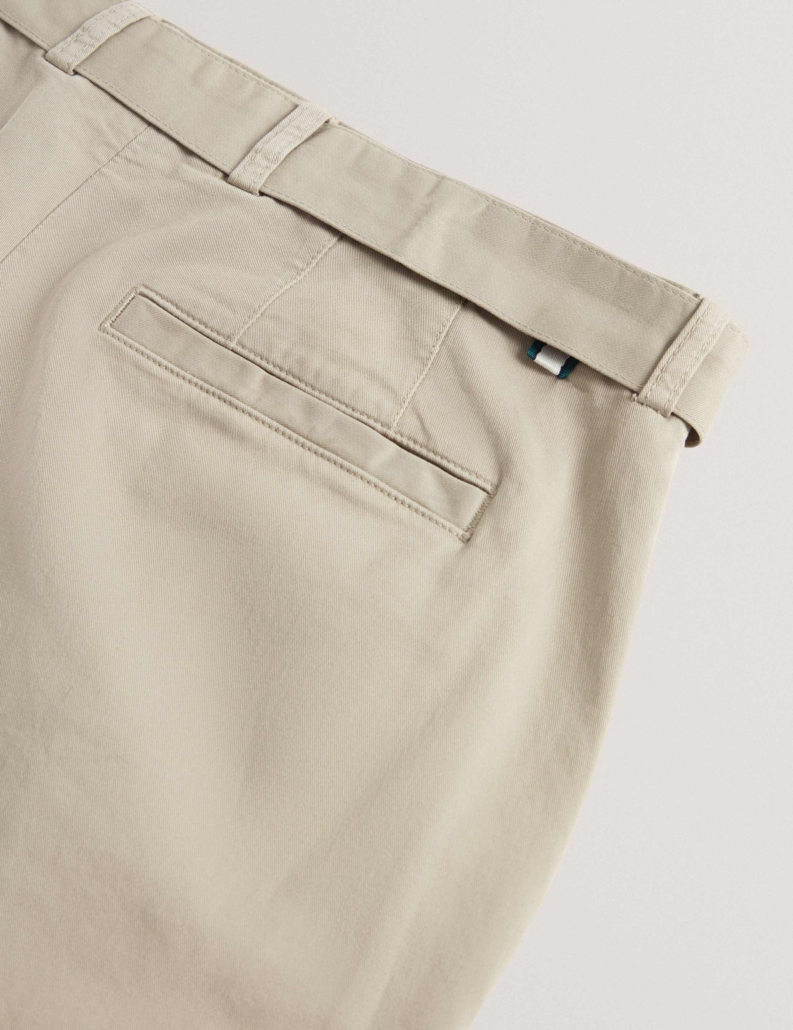 Regular Fit Cotton Rich Tapered Chinos 5 of 8