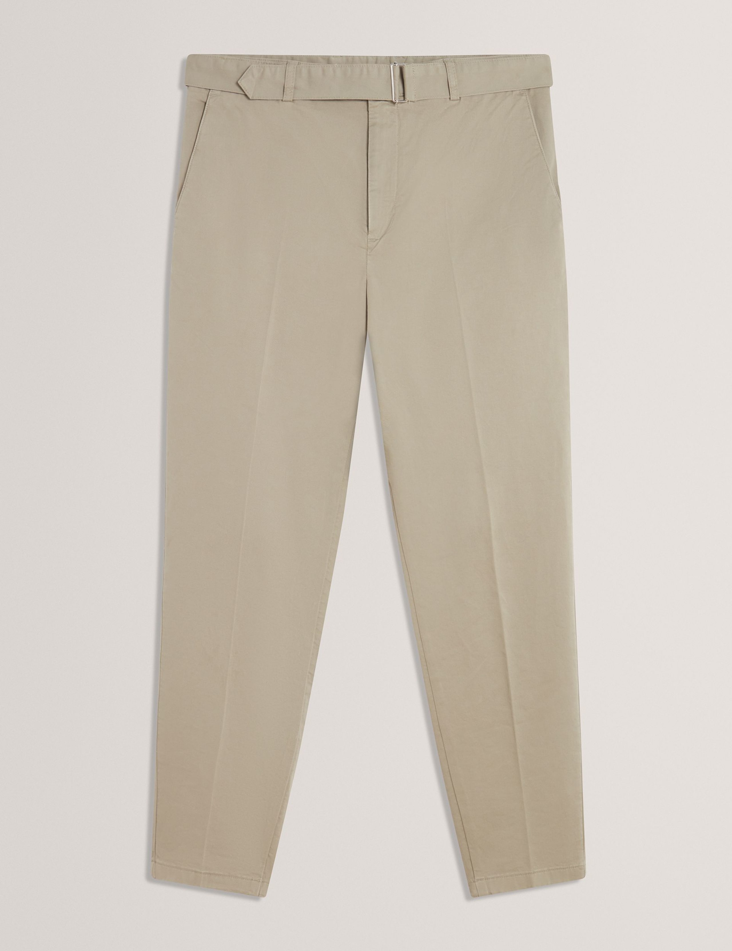Regular Fit Cotton Rich Tapered Chinos 2 of 8