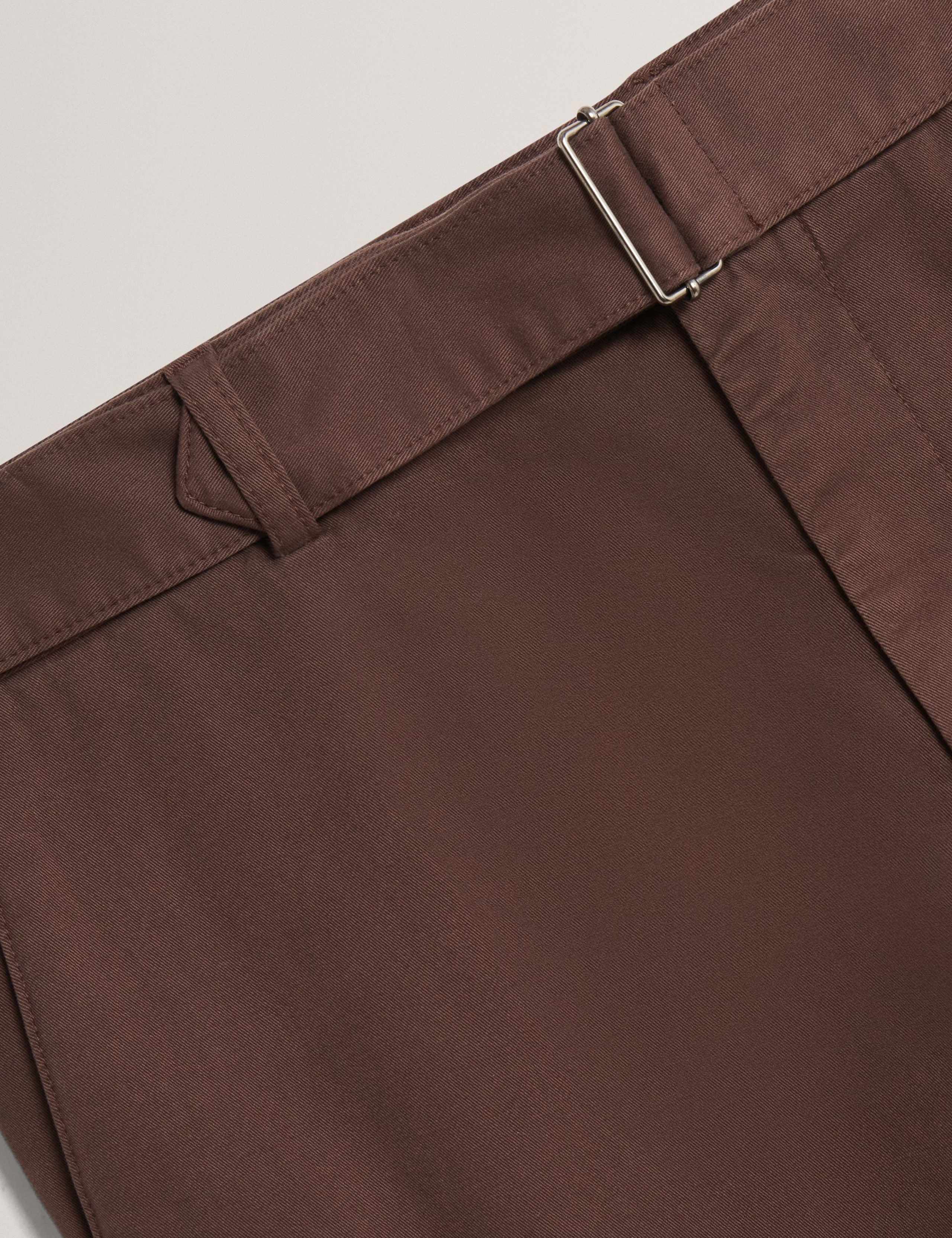 Regular Fit Cotton Rich Tapered Chinos 6 of 8