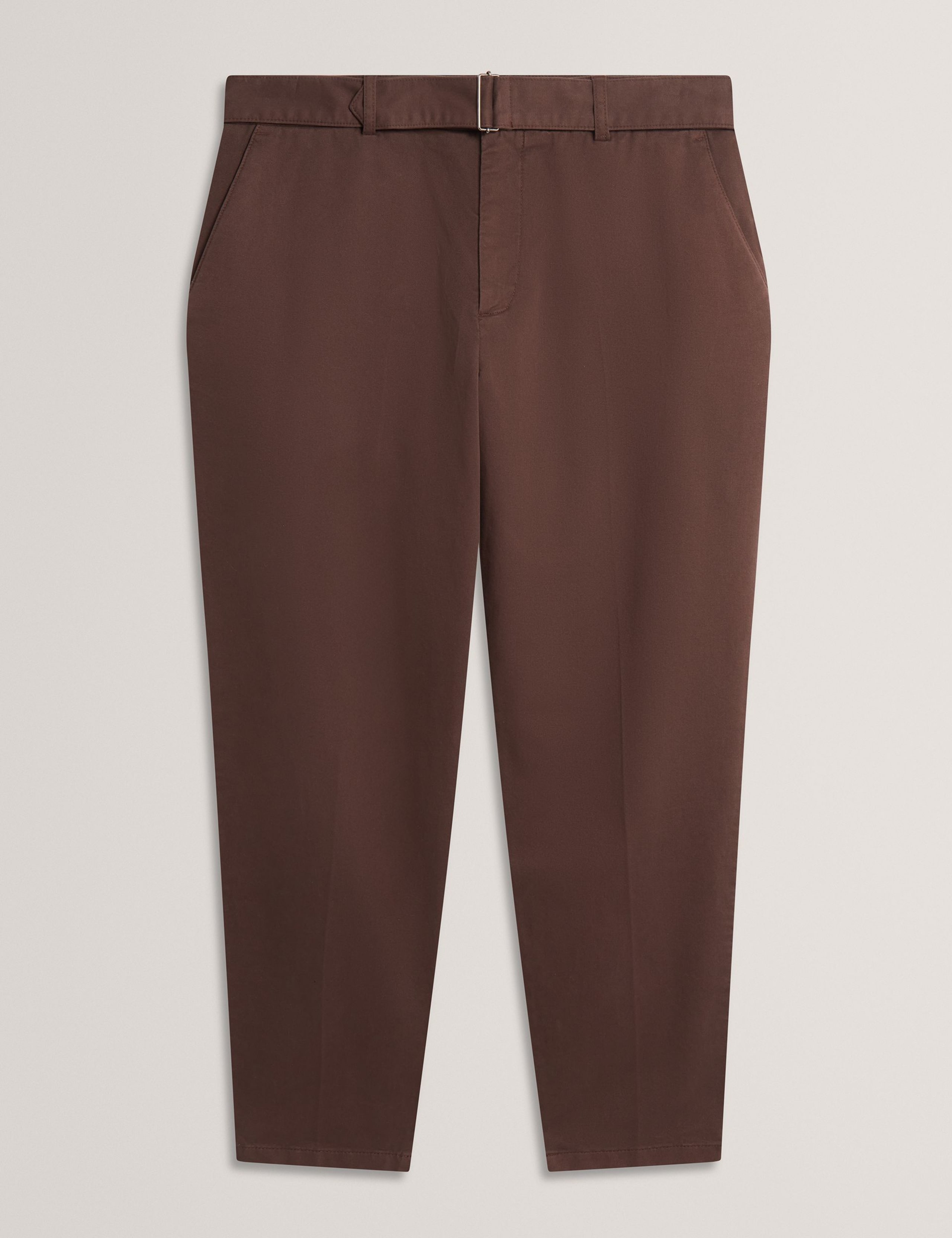 Regular Fit Cotton Rich Tapered Chinos 2 of 8