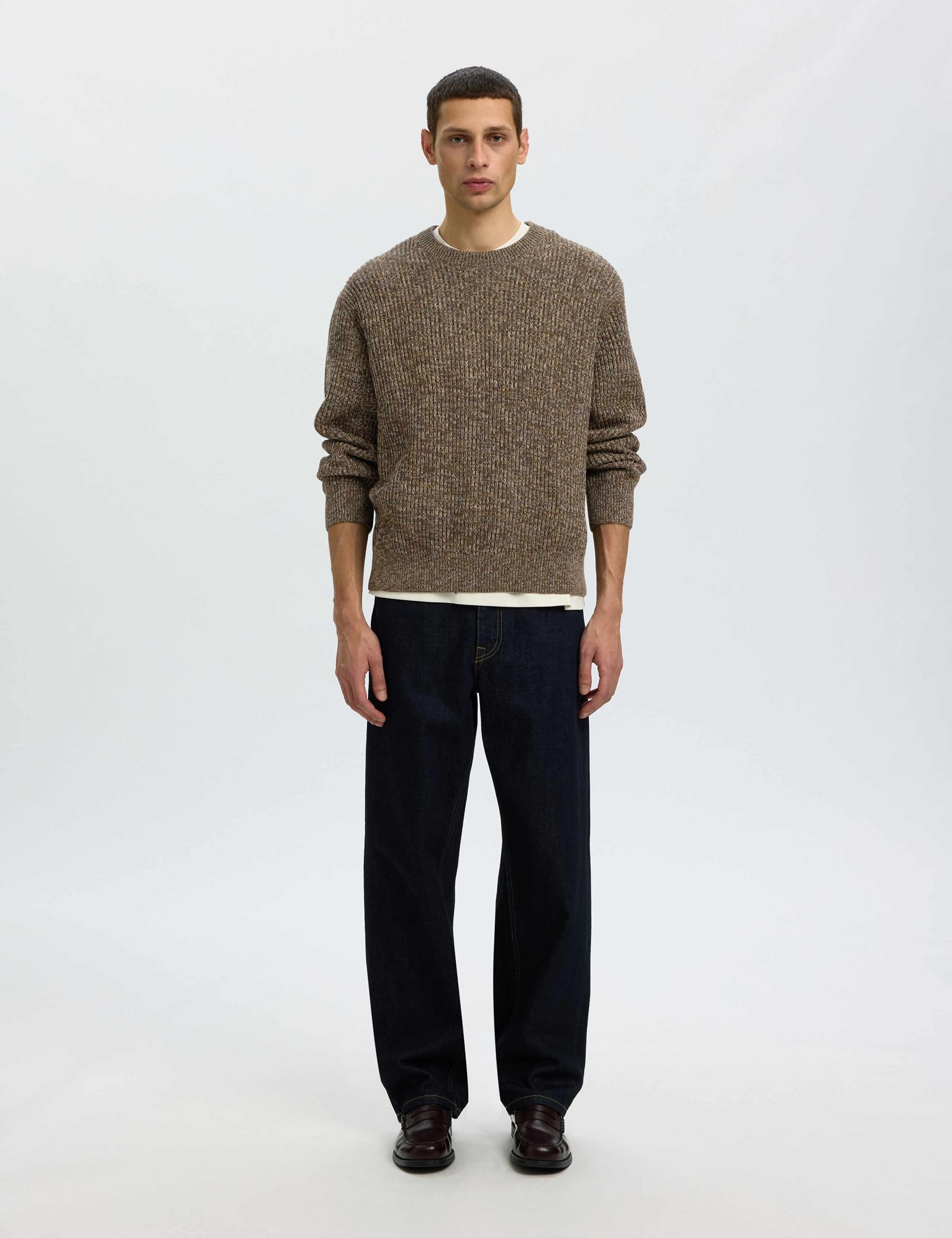 Pure Cotton Textured Chunky Jumper 2 of 5