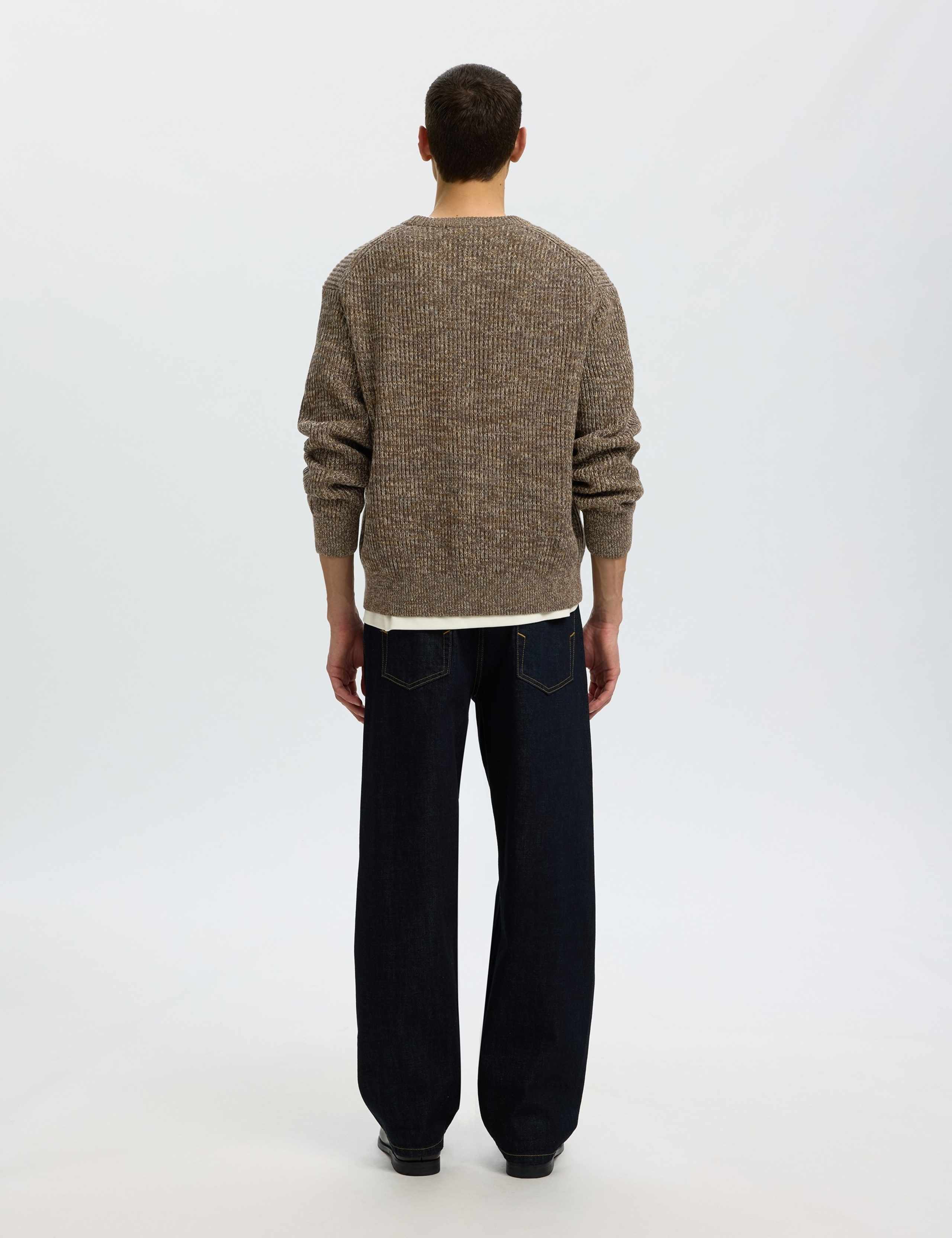 Pure Cotton Textured Chunky Jumper 3 of 5