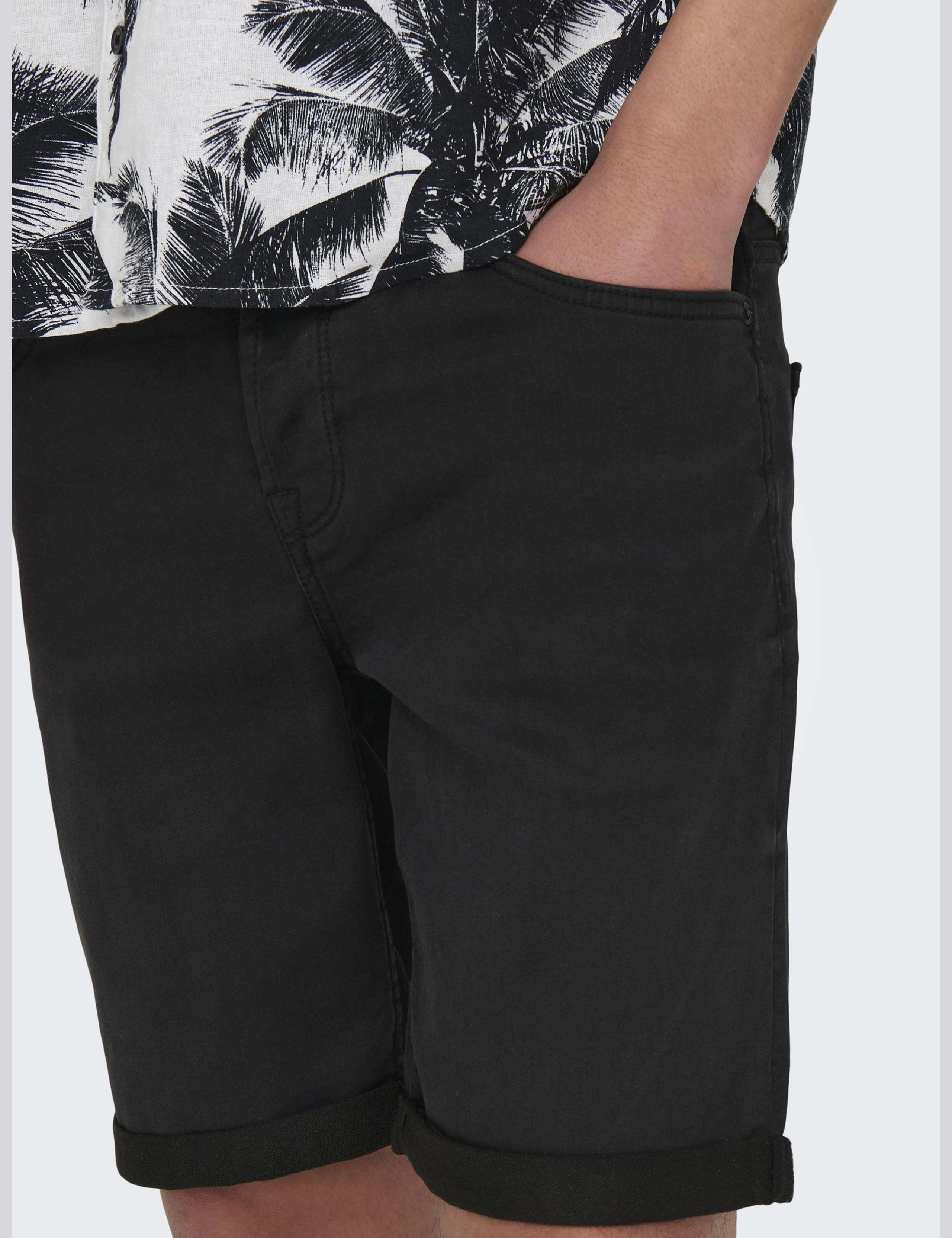 Cotton Rich Turn-Up Shorts 3 of 5