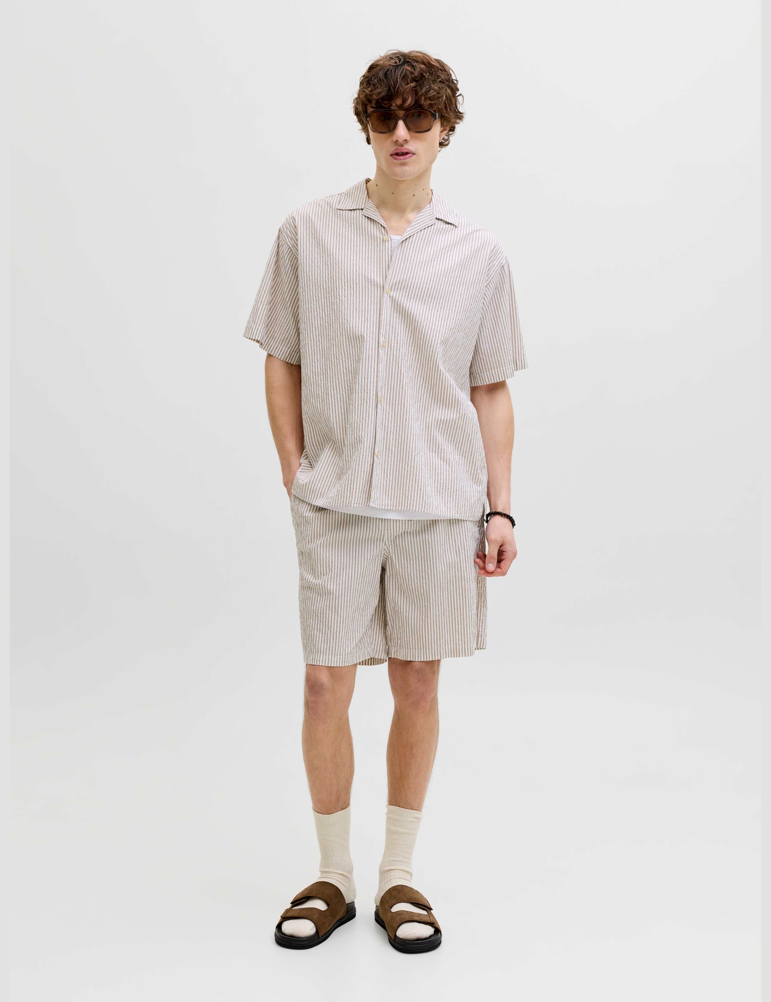 Regular Fit Seersucker Short Sleeve Shirt 5 of 6
