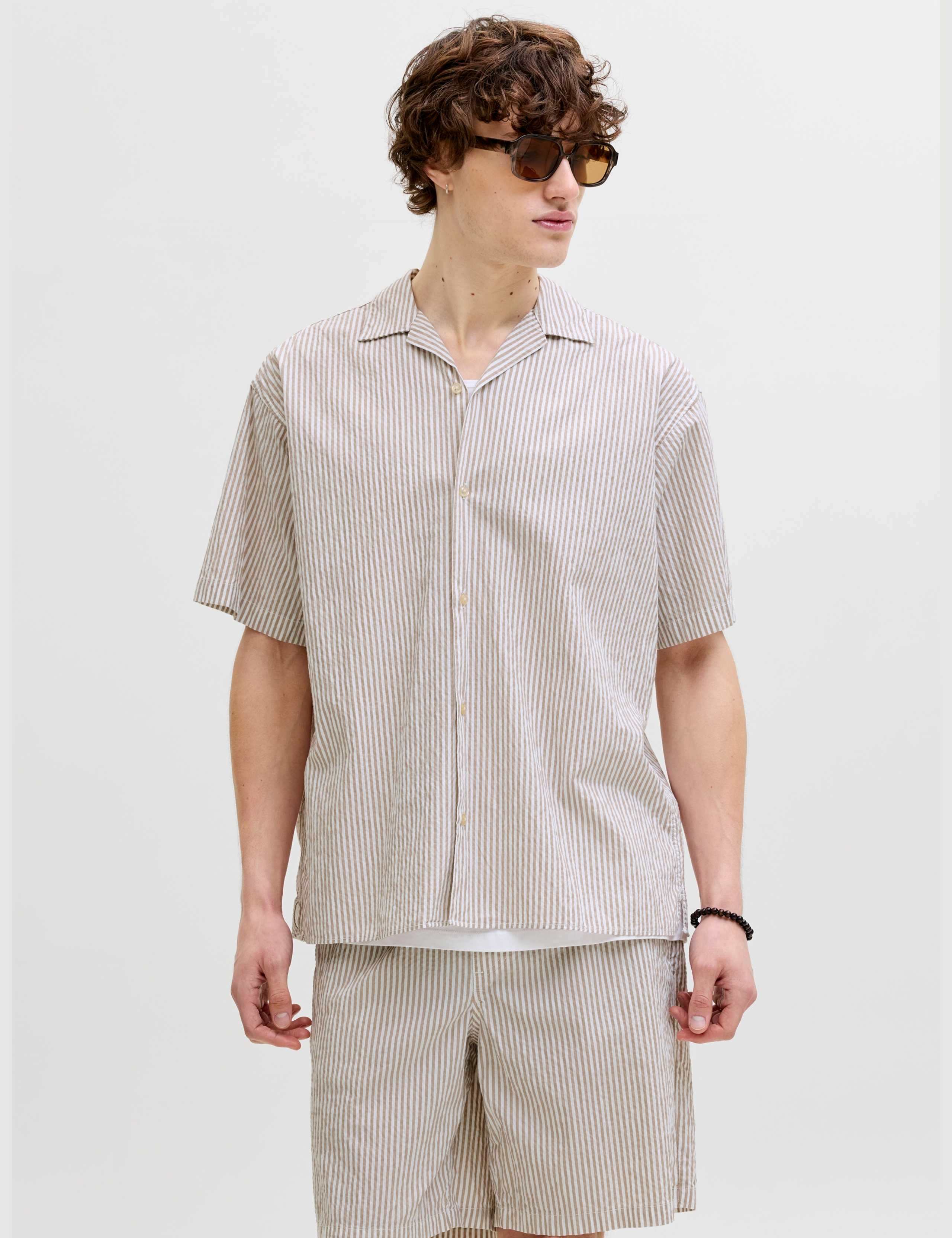 Regular Fit Seersucker Short Sleeve Shirt 6 of 6