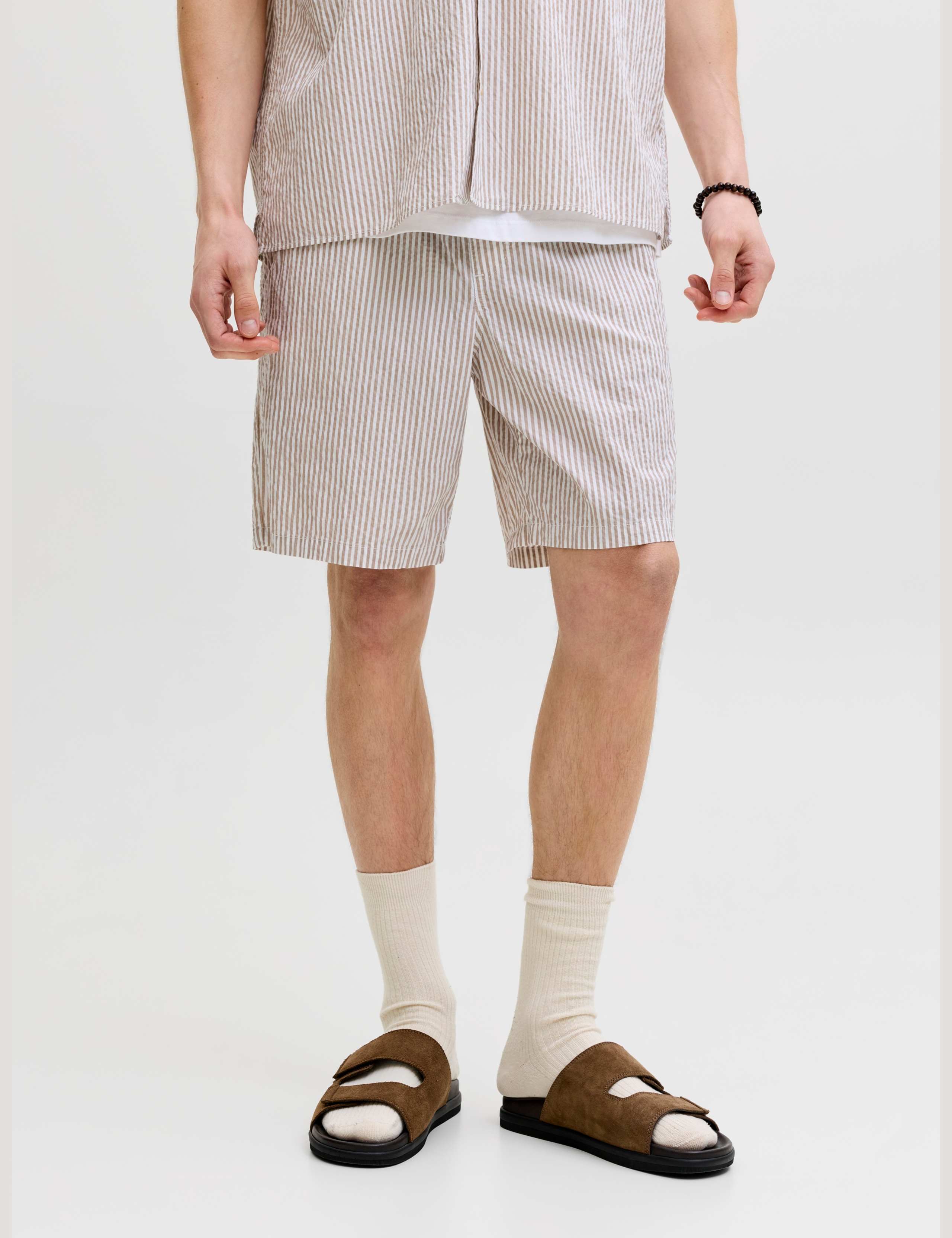 Jersey Striped Shorts 1 of 4