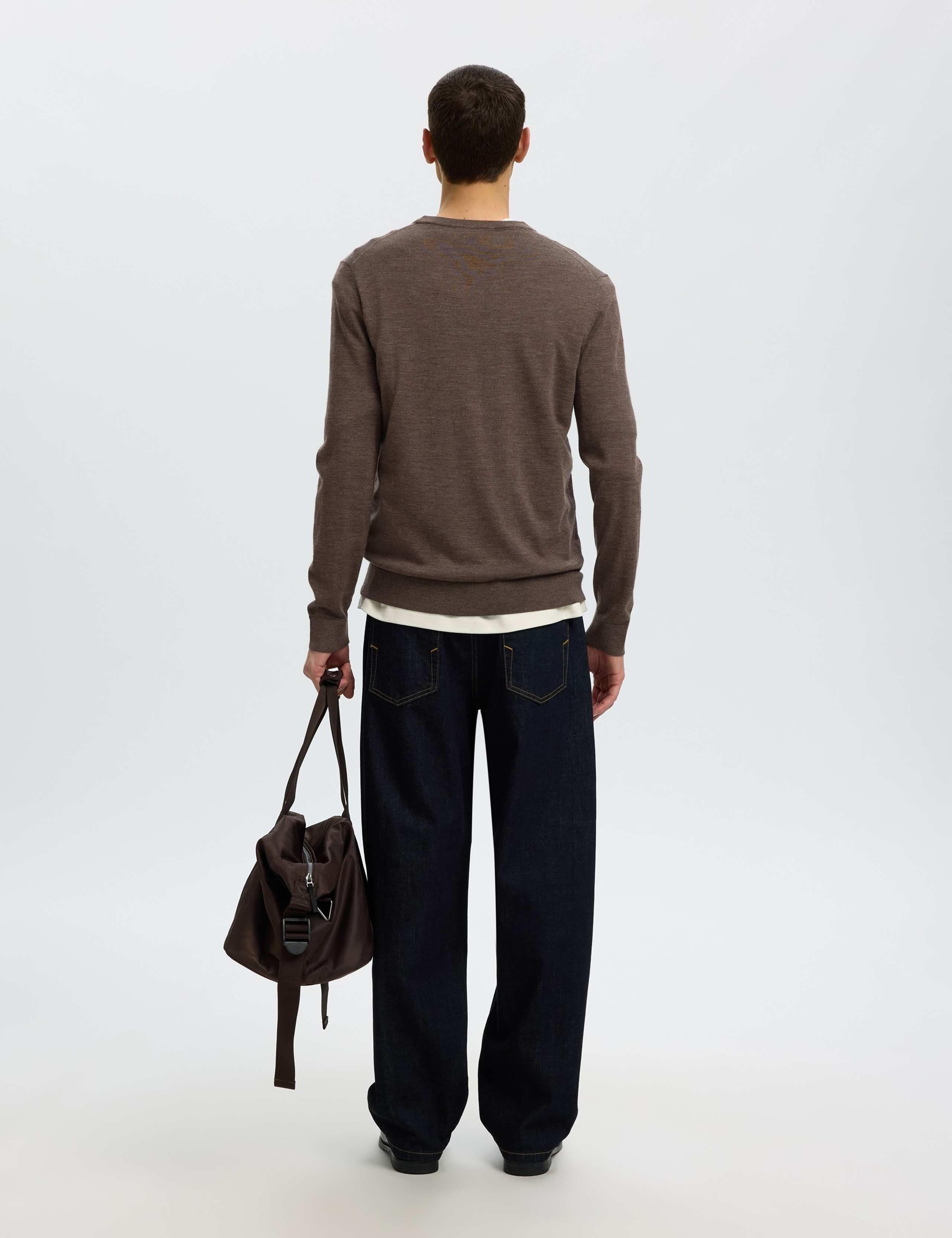 Pure Merino Crew Neck Jumper 3 of 5