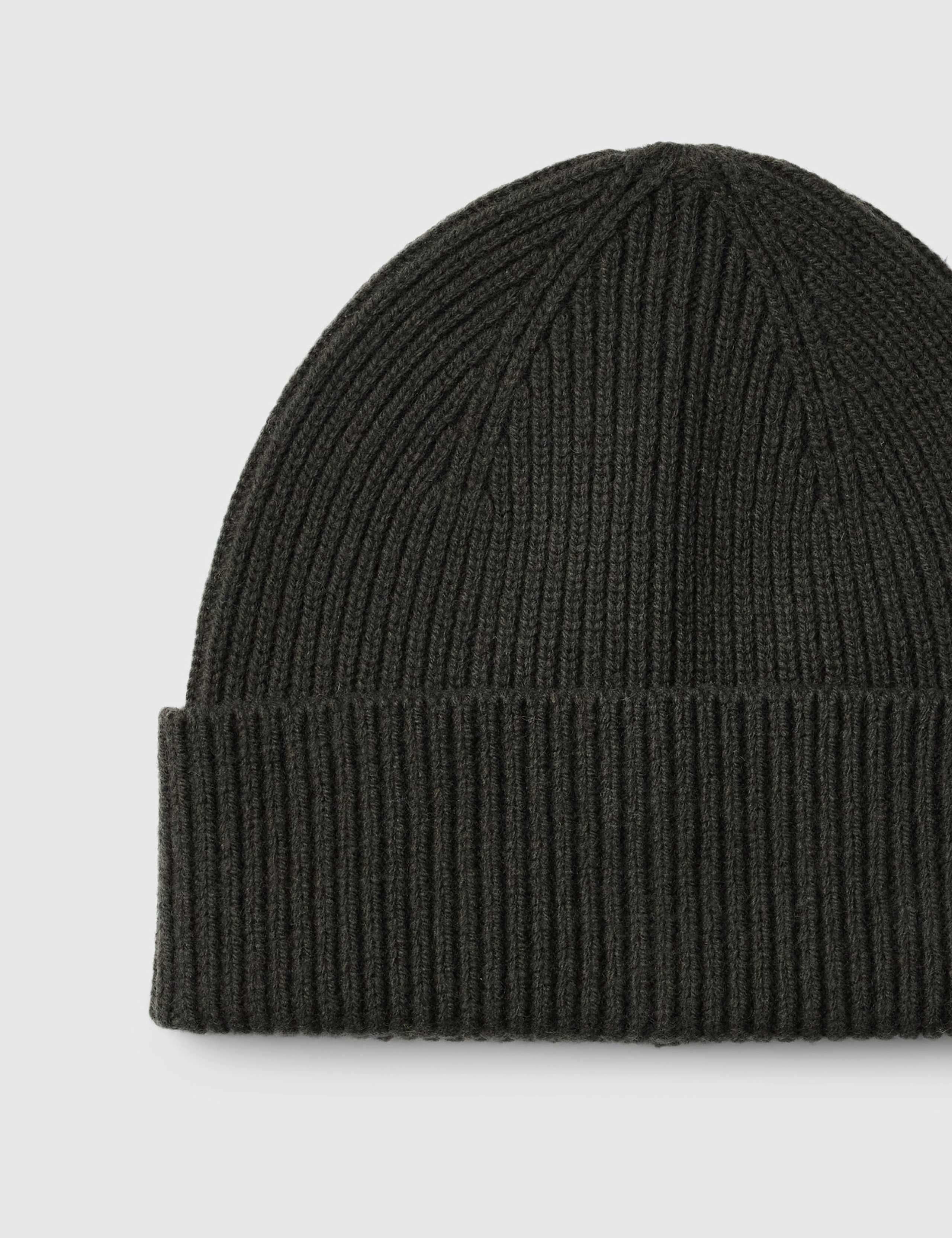 Pure Merino Wool Beanie Hat 3 of 3