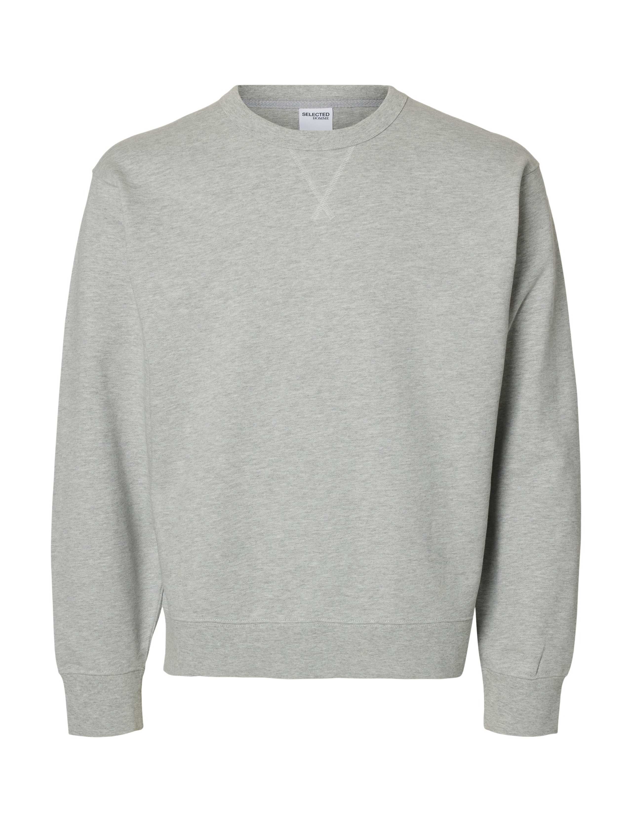 Pure Cotton Crew Neck Relaxed Sweatshirt 5 of 6