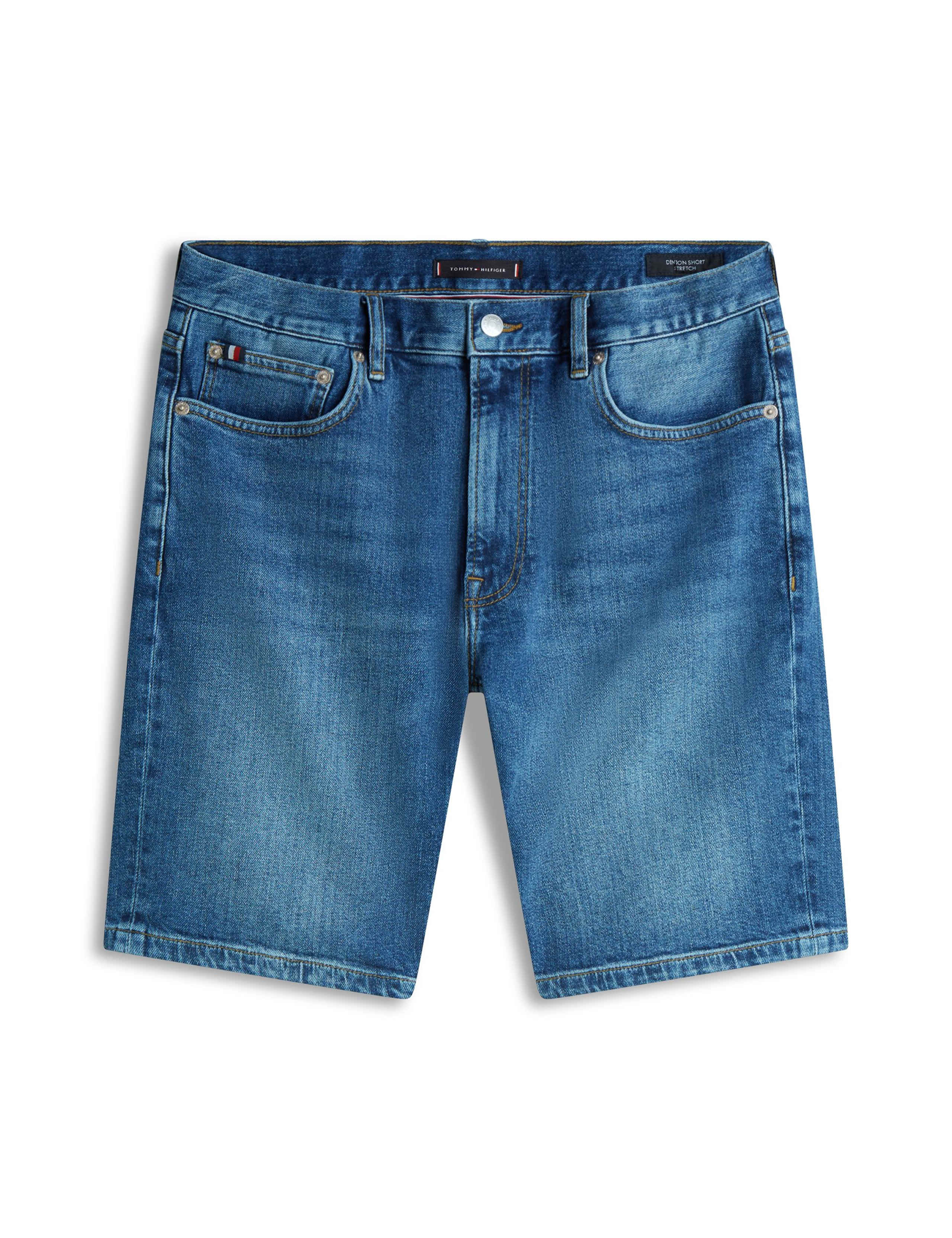 Regular Fit Cotton Rich Denim Shorts 2 of 5