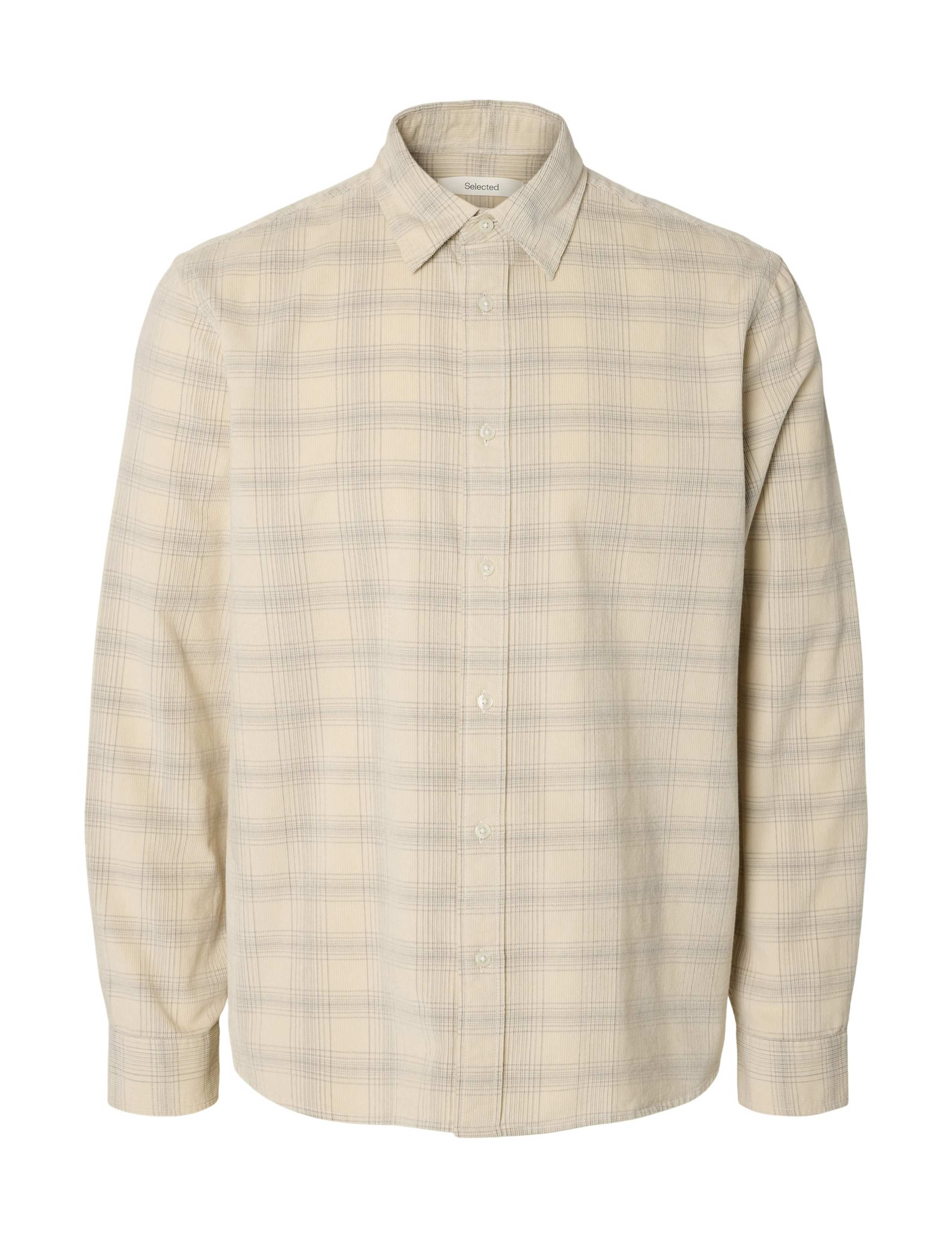 Regular Fit Corduroy Check Shirt 4 of 5