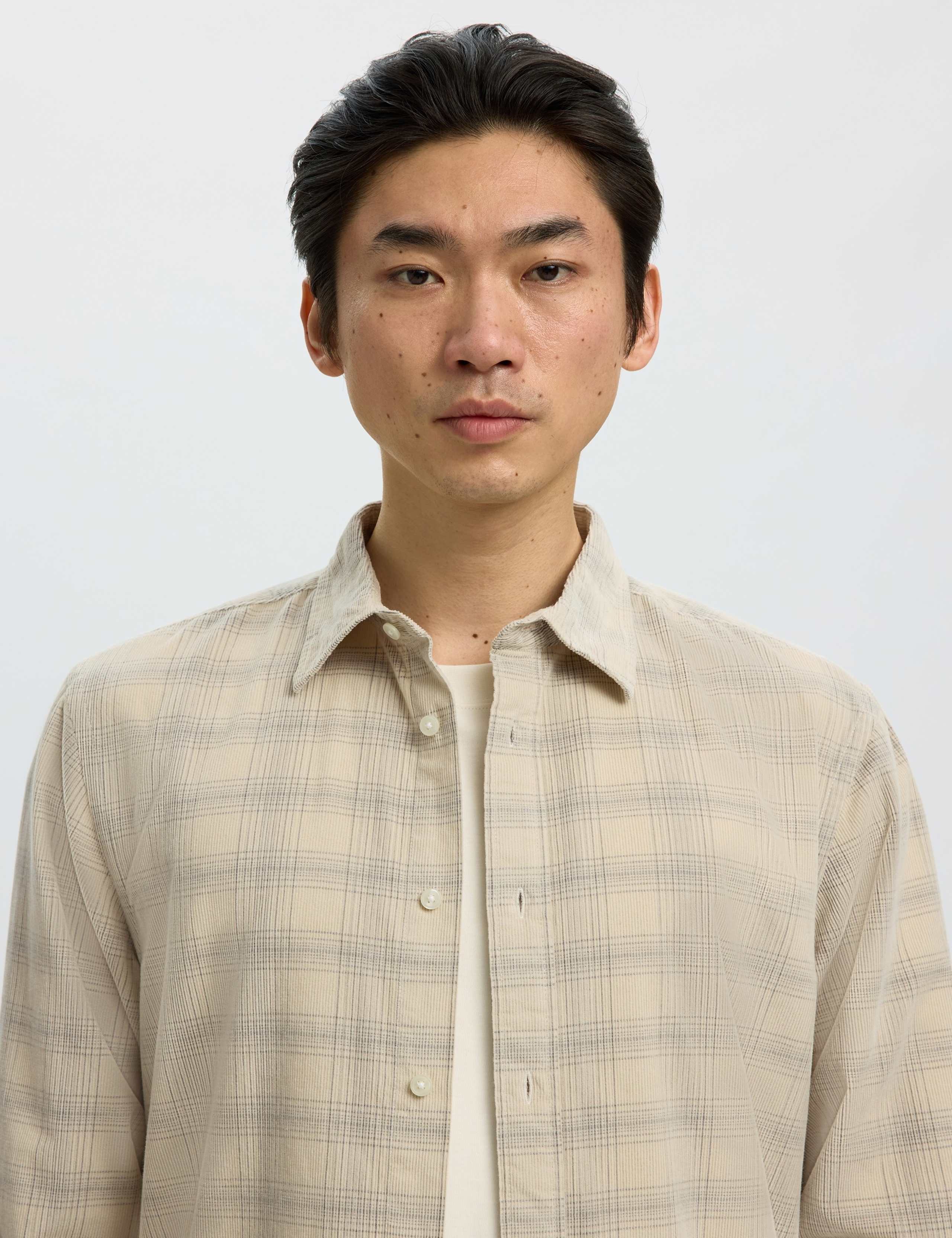 Regular Fit Corduroy Check Shirt 5 of 5