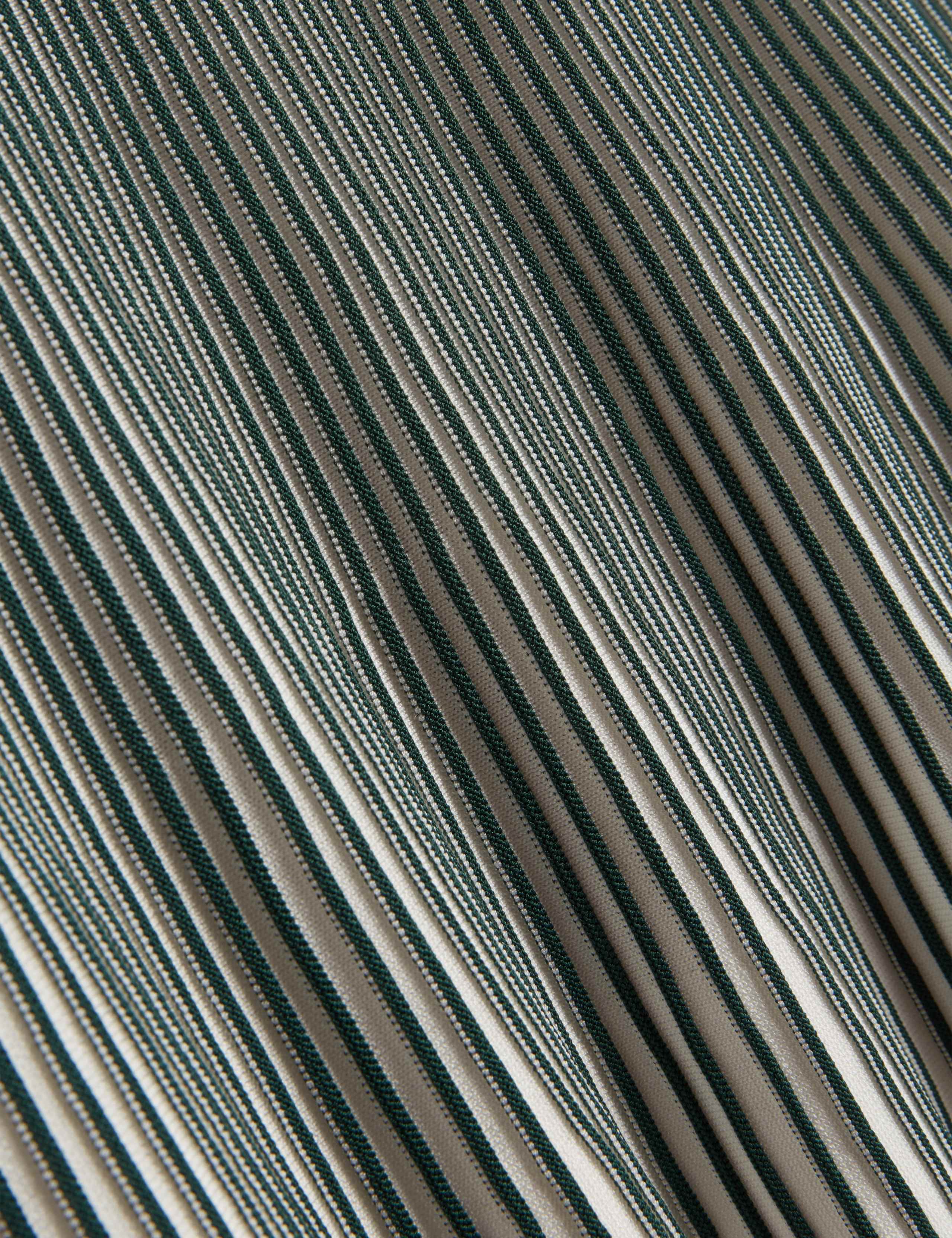 Ribbed Striped Flute Hem & Sleeves Top 6 of 7