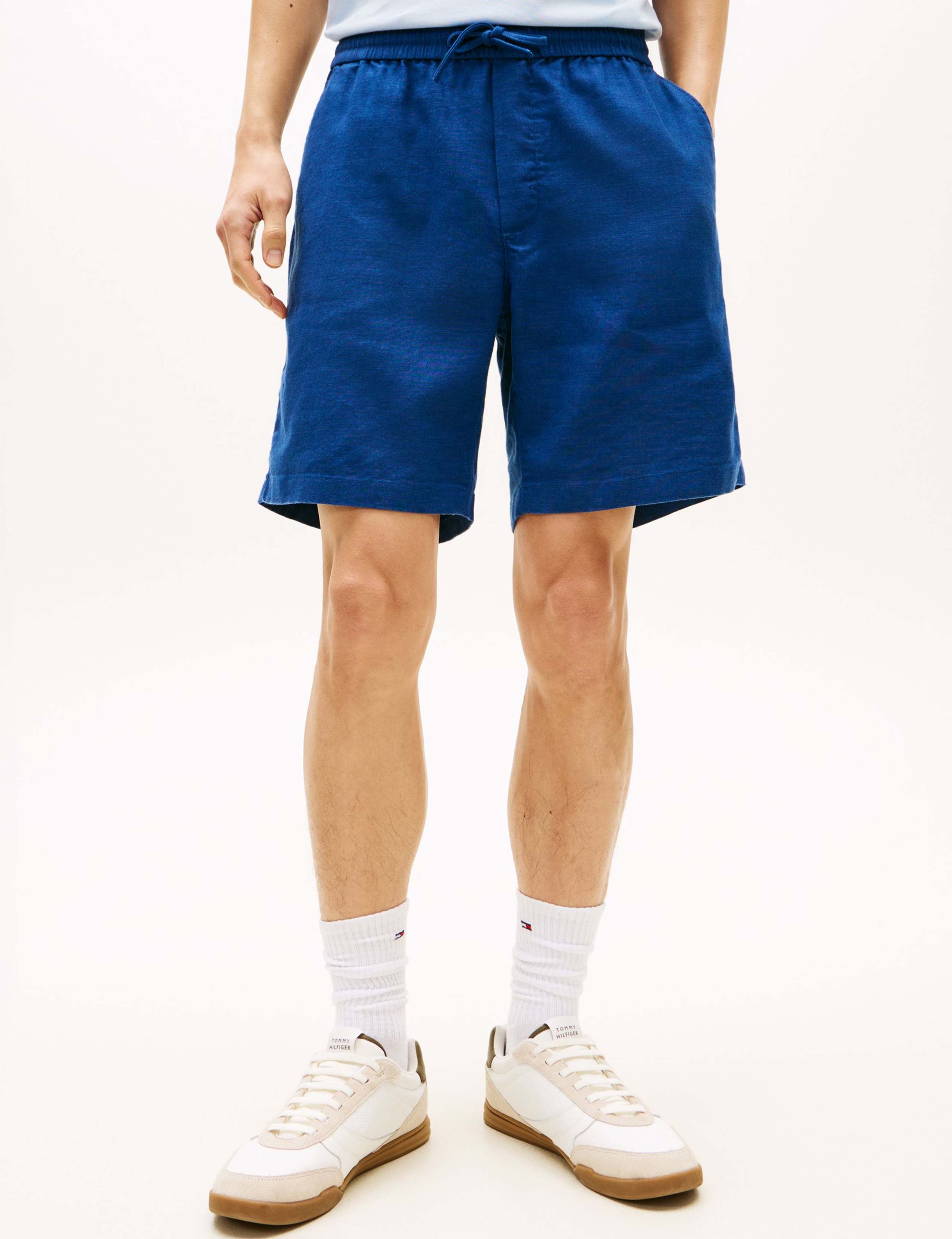 Regular Fit Linen Rich Lightweight Shorts 1 of 5