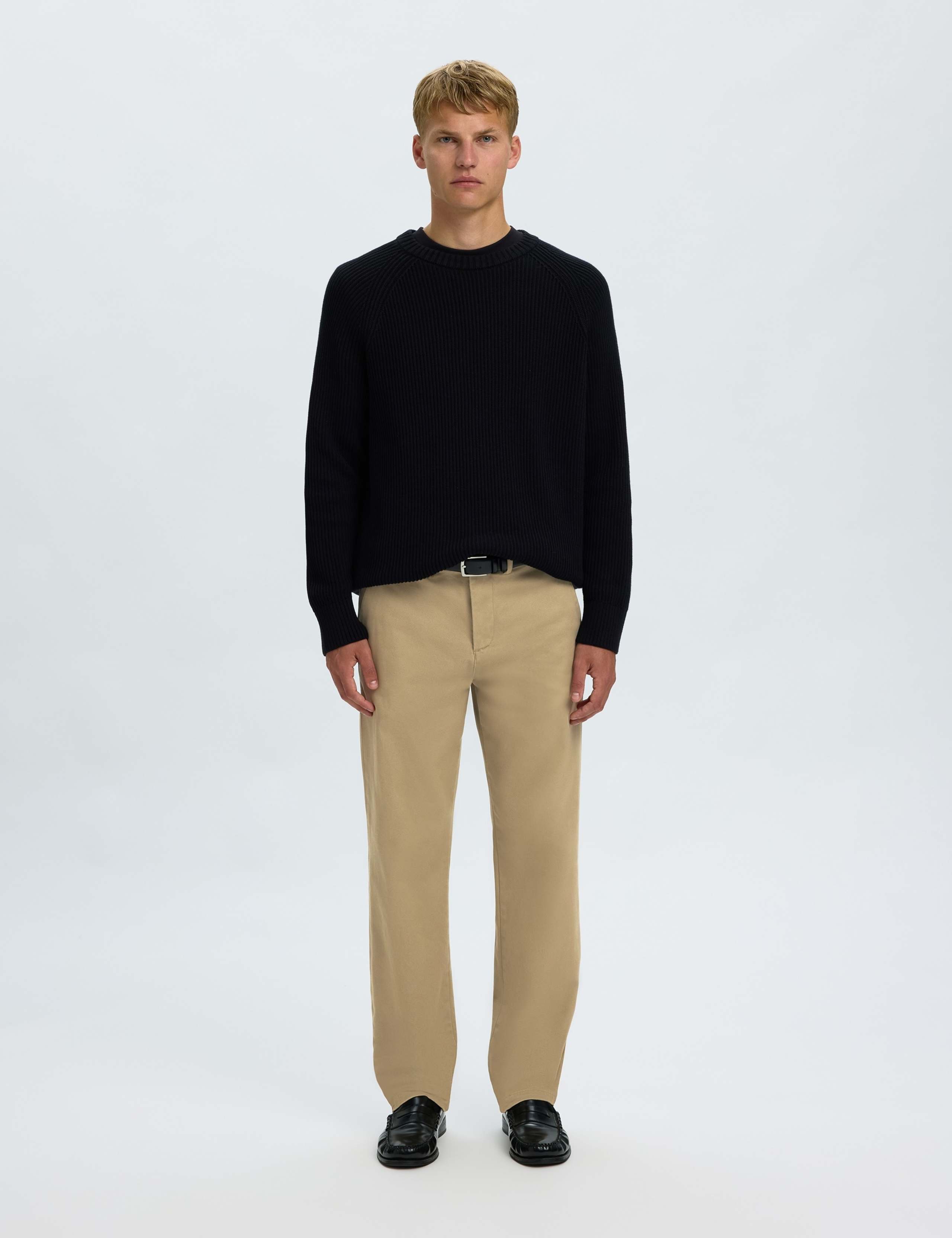Straight Fit Cotton Rich Twill Chinos 5 of 6