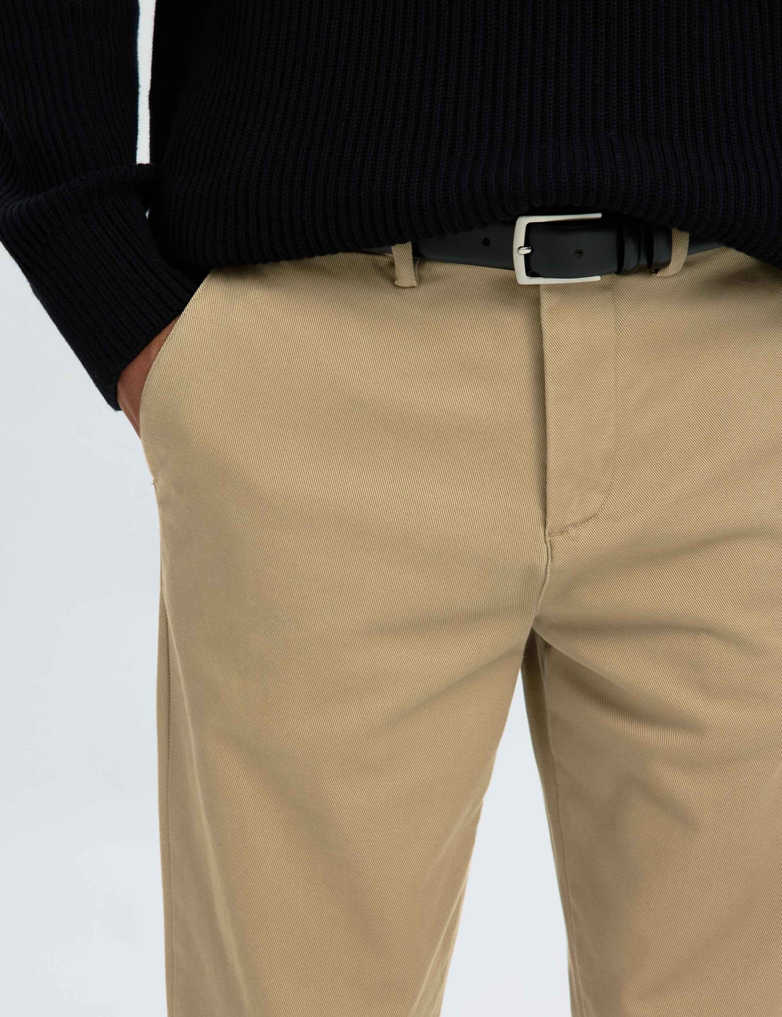 Straight Fit Cotton Rich Twill Chinos 6 of 6