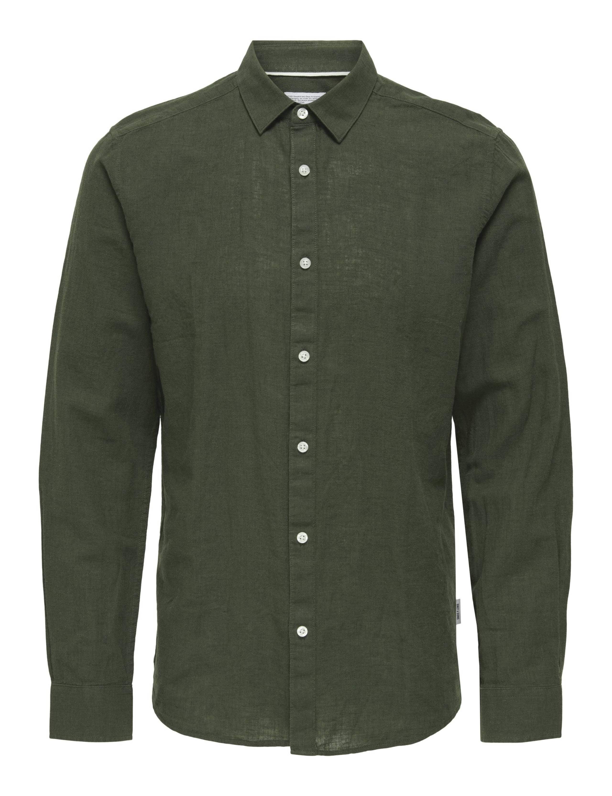 Regular Fit Cotton Linen Blend Shirt 2 of 6
