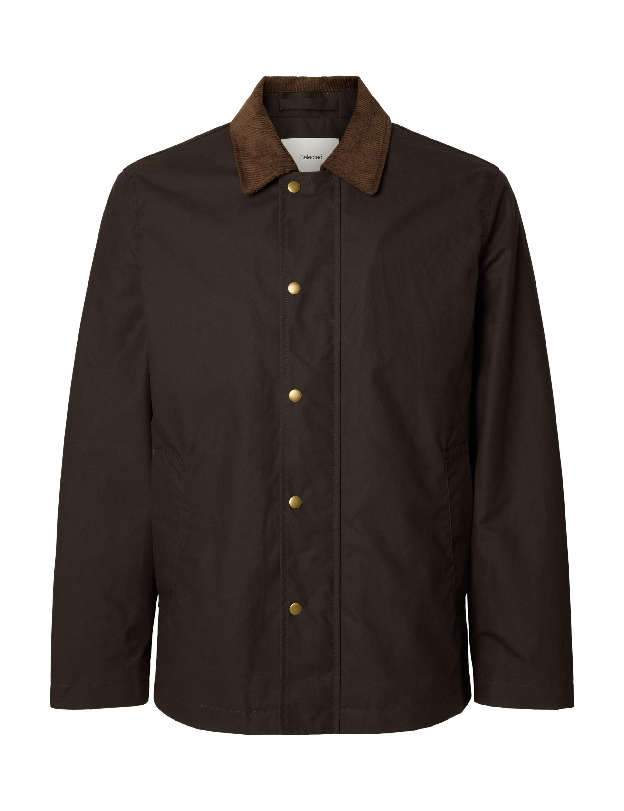 Pure Cotton Cord Collar Wax Jacket 5 of 6