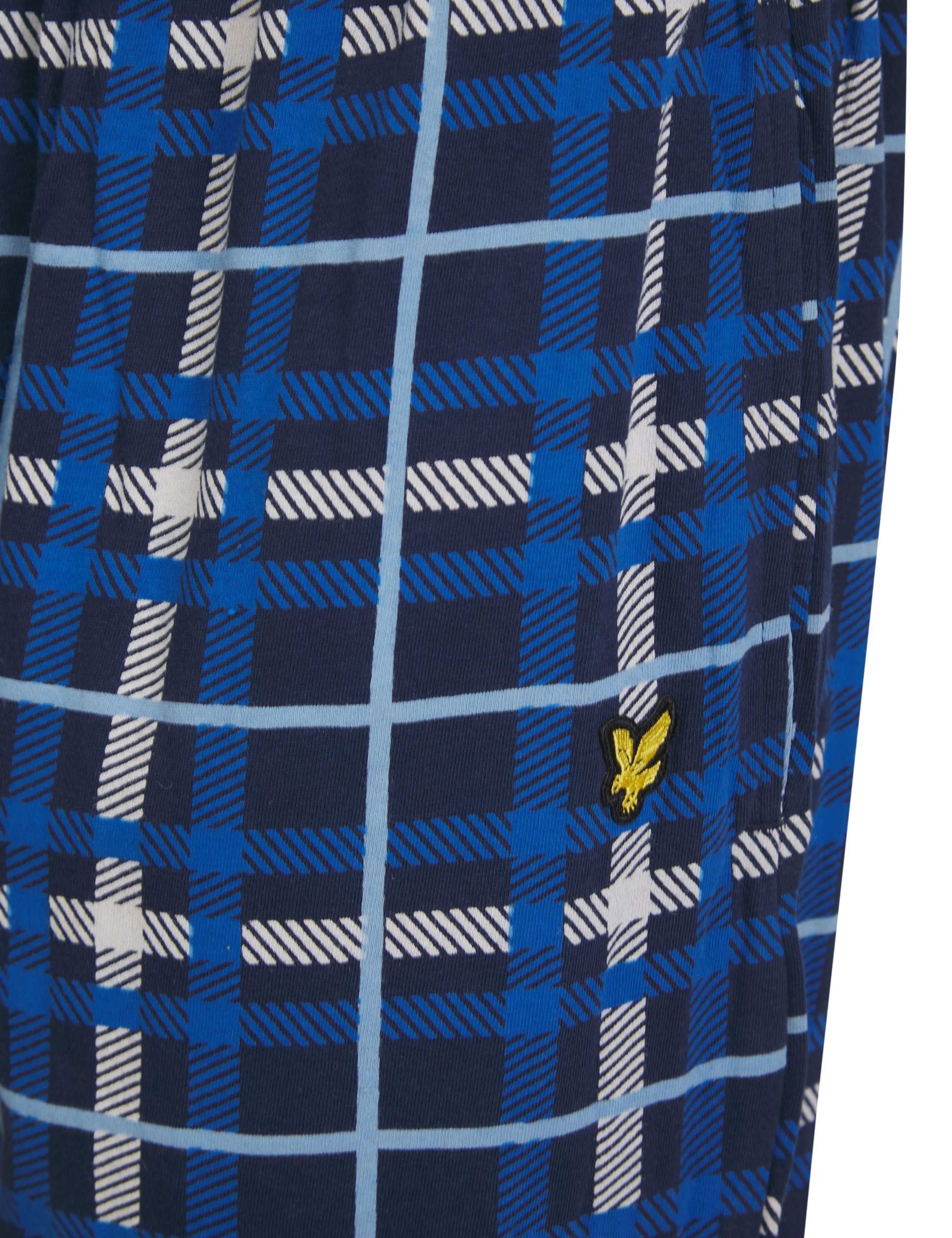 Cotton Rich Checked Loungewear Set 4 of 6